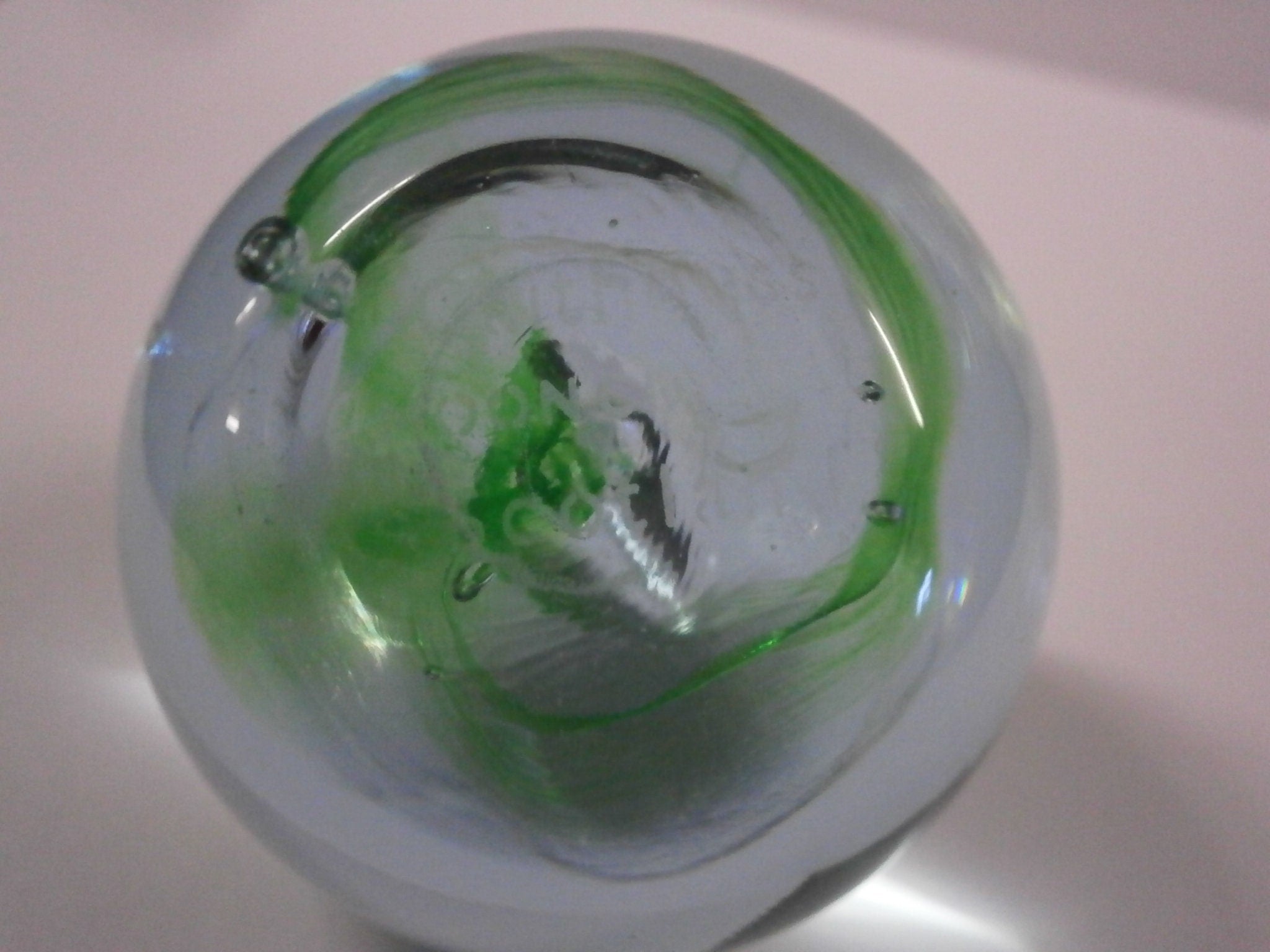 Caithness Moon Crystal Paperweight