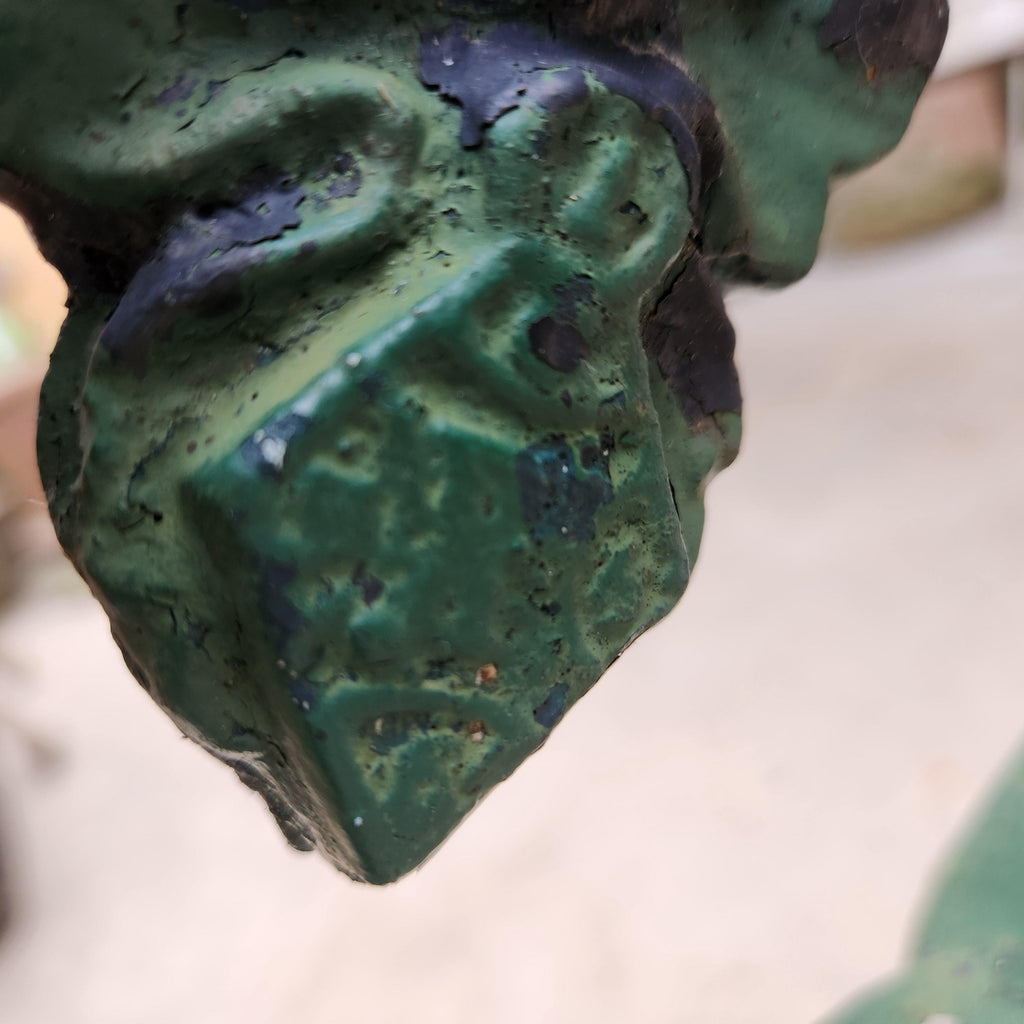 19thC Antique Original Coalbrookdale Serpent and Grape Cast Iron Garden Bench