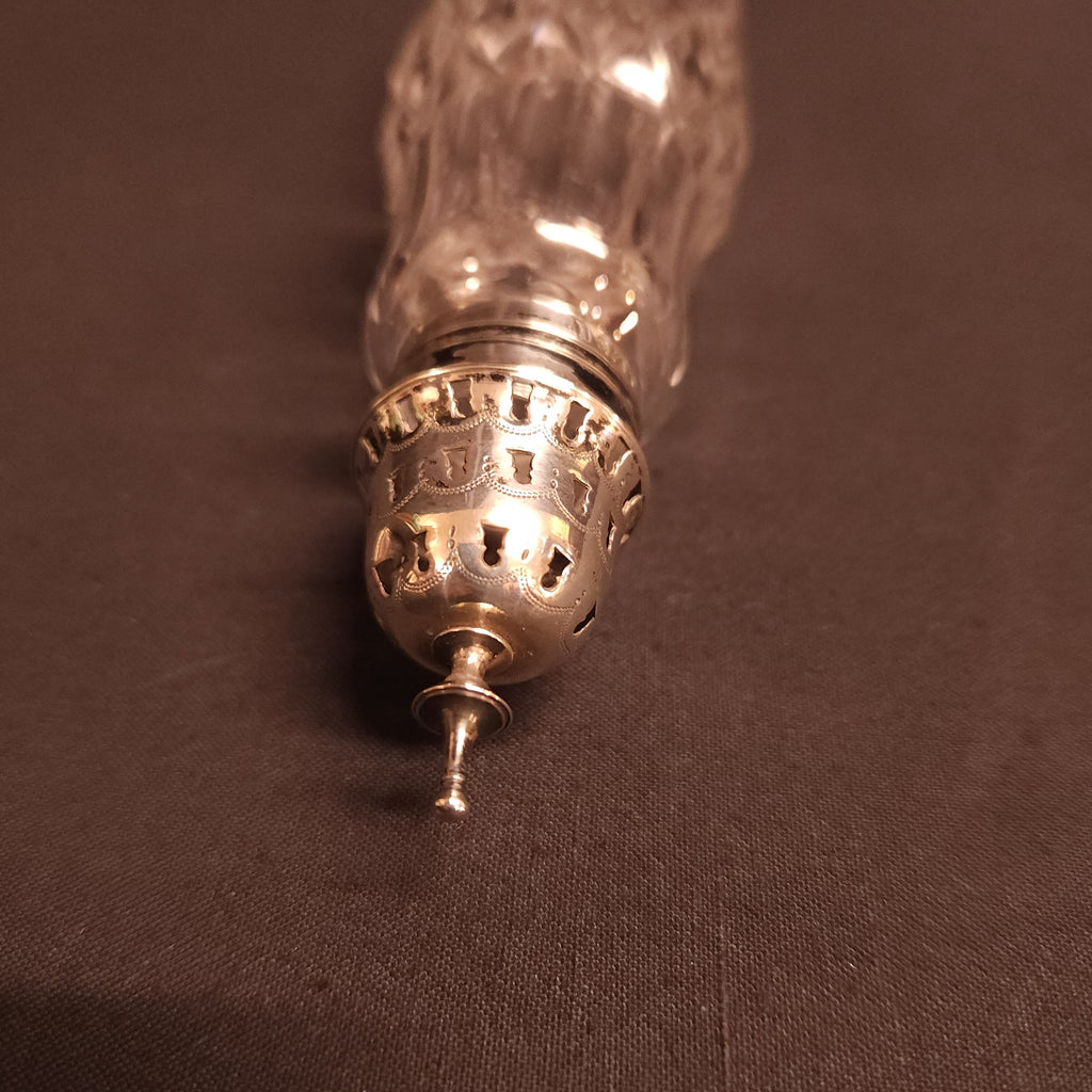 Sugar Sifter, Hallmarked Silver London 1798, Peter and Ann Bateman