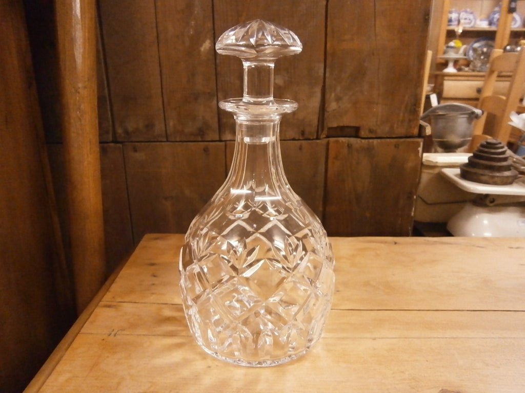 Early 20th Century Crystal Decanter - Vintage