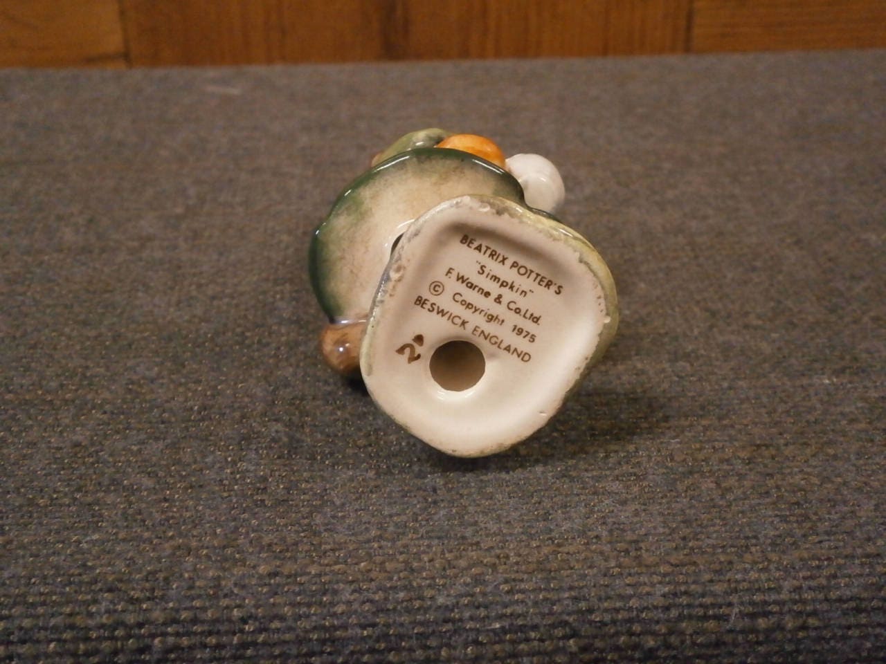 Beswick Beatrice Potter - Simpkin - Vintage