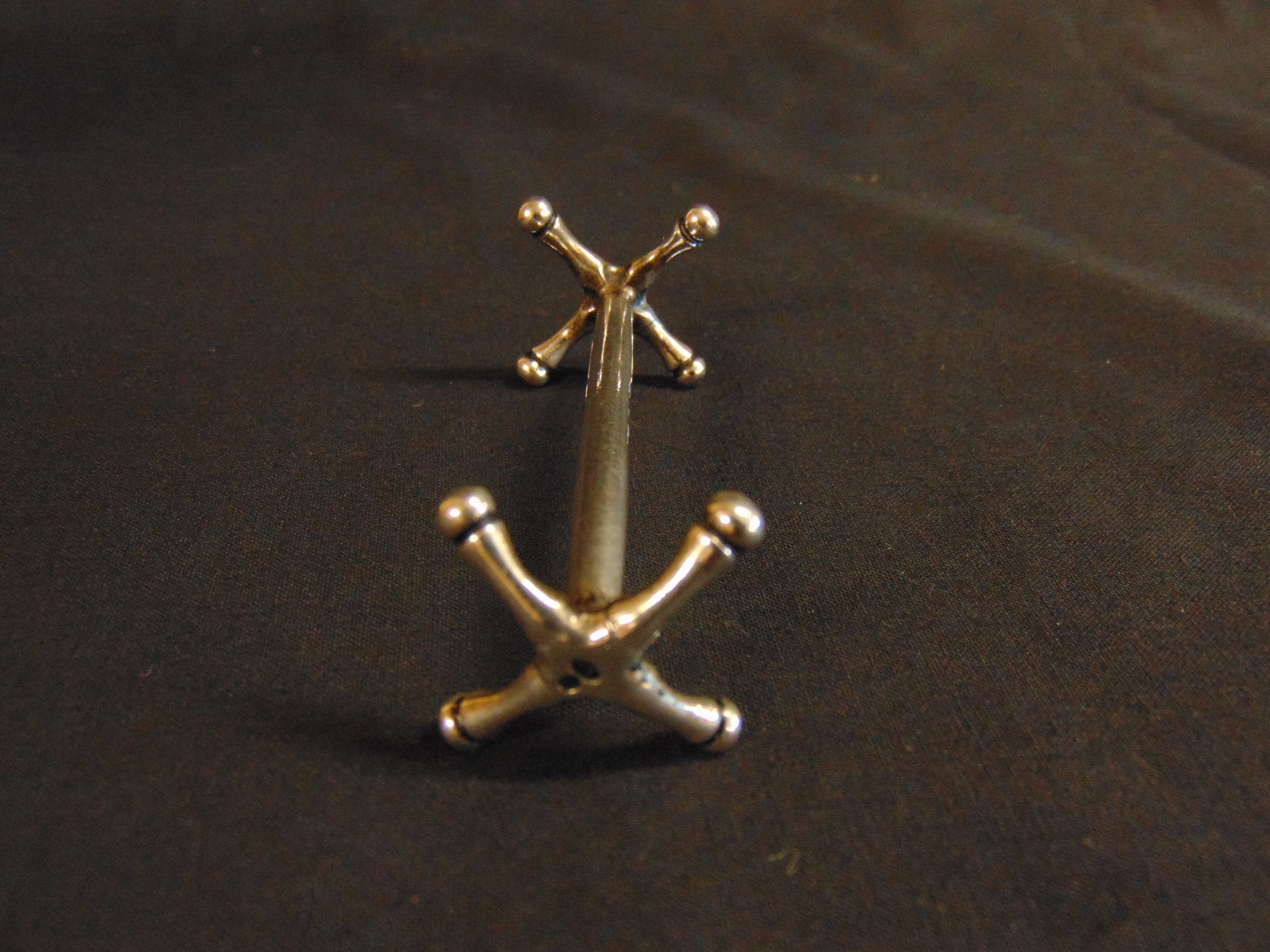 Hallmarked Silver Knife Rest, Birmingham 1844