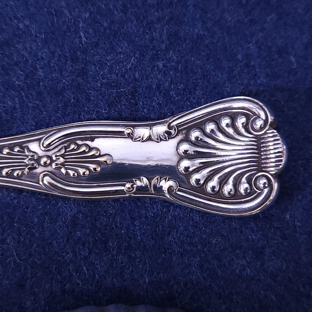 Early 20thC Cased Silverplated Berry Spoons
