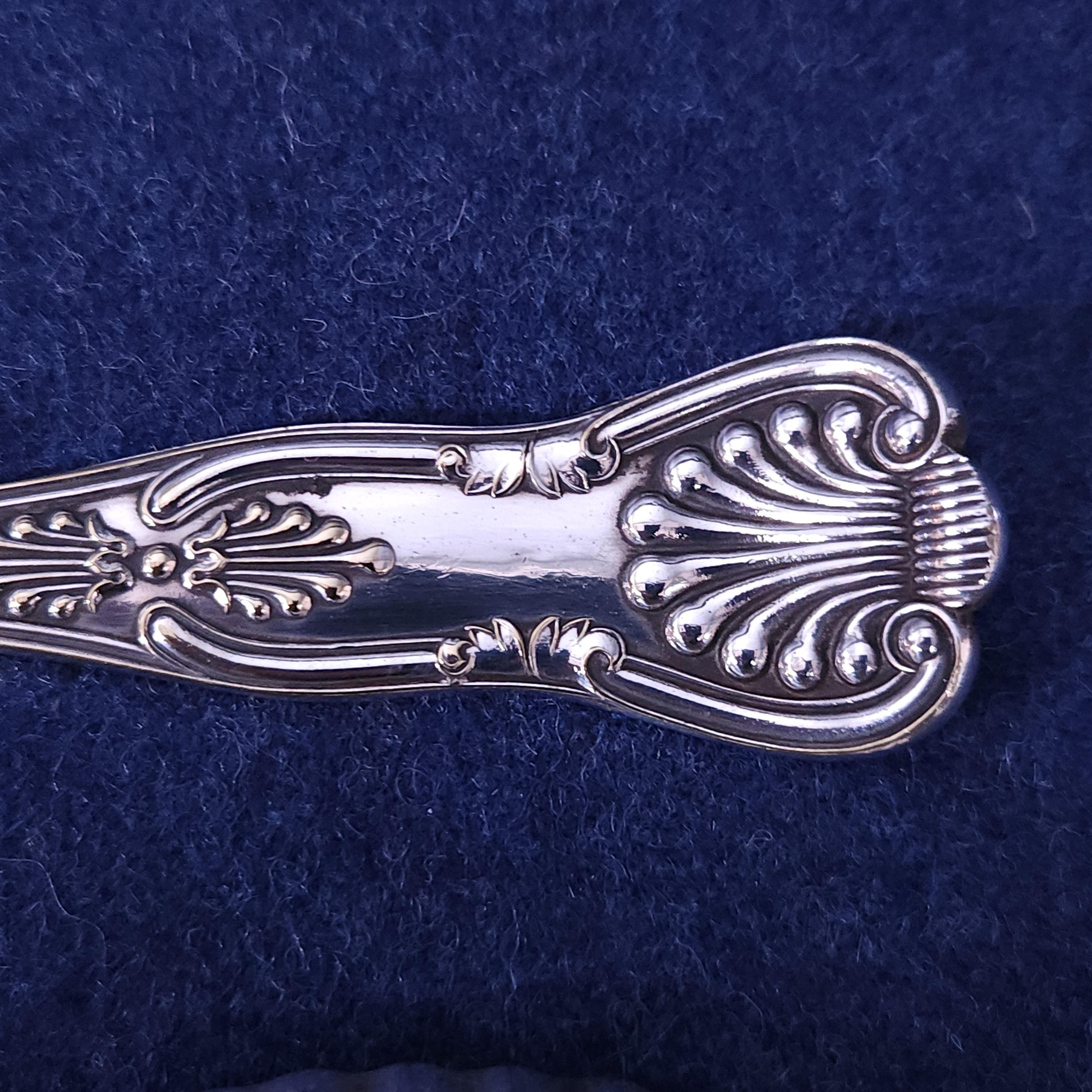 Early 20thC Cased Silverplated Berry Spoons
