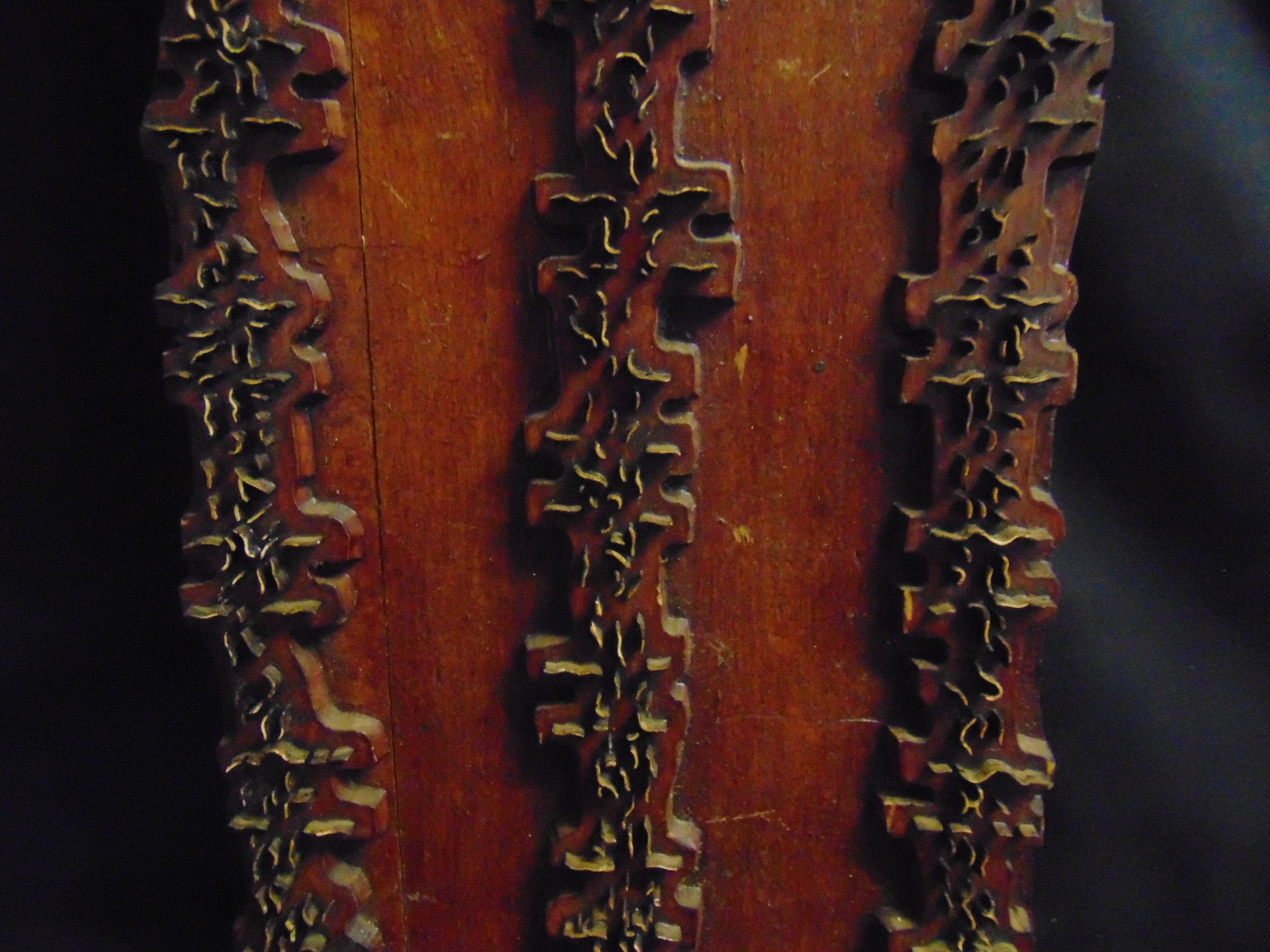 Vintage Wooden Printing Block