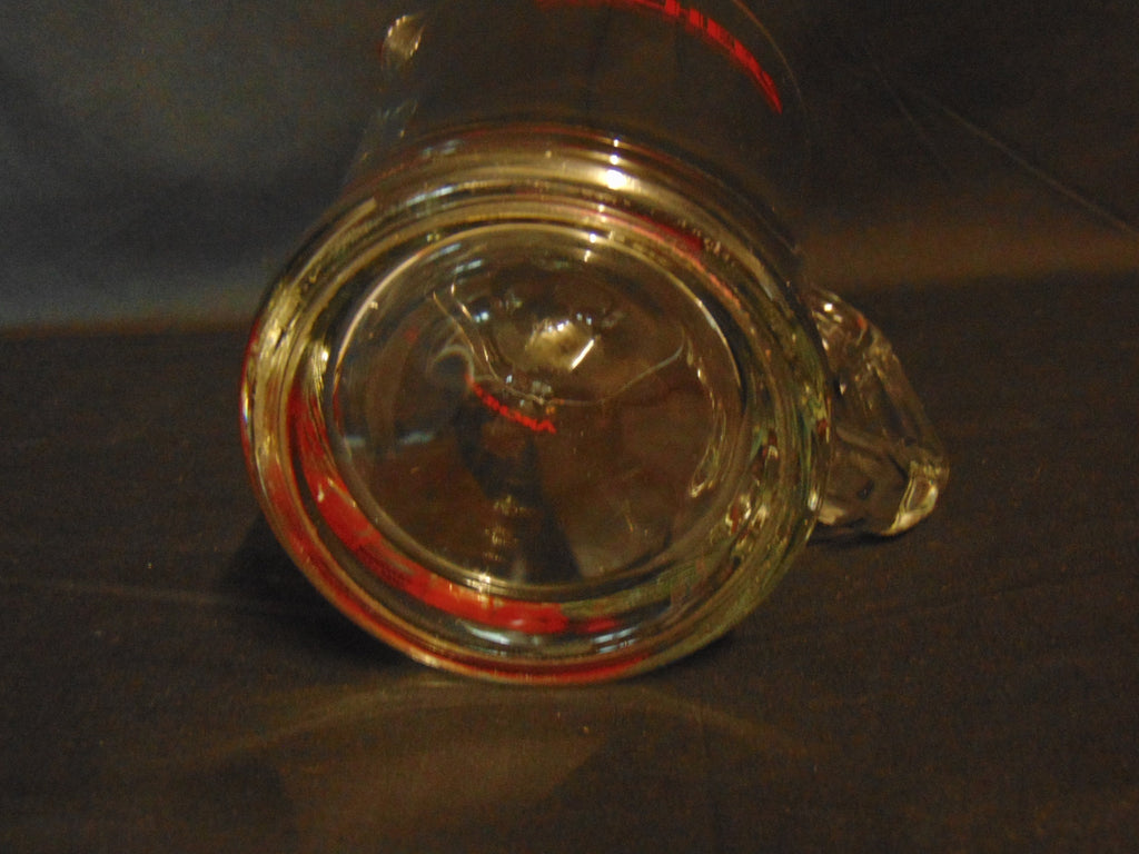 Vintage Archers Glass Advertising Pitcher