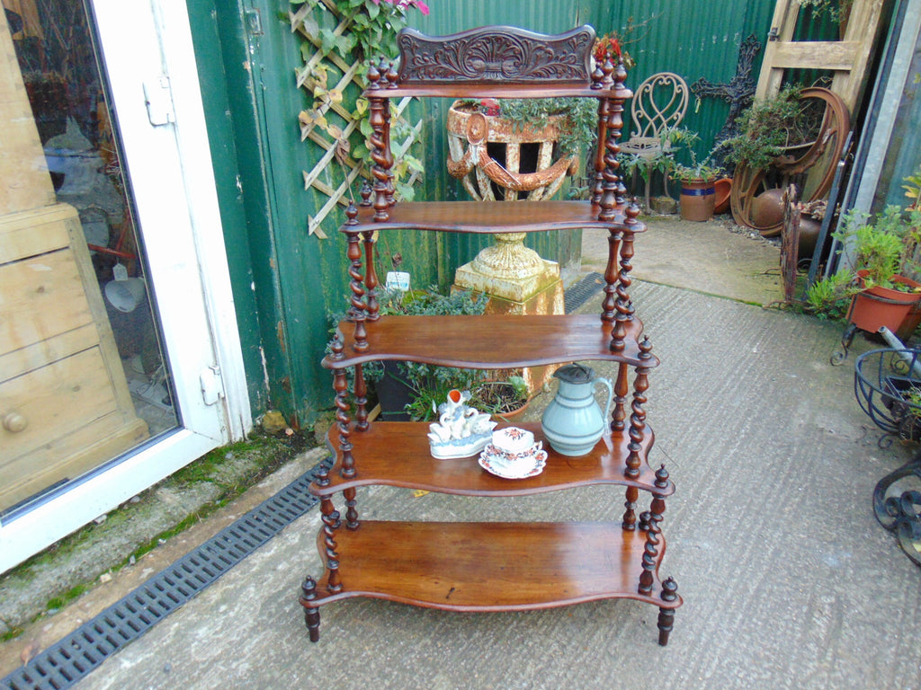 Victorian Rosewood What Not