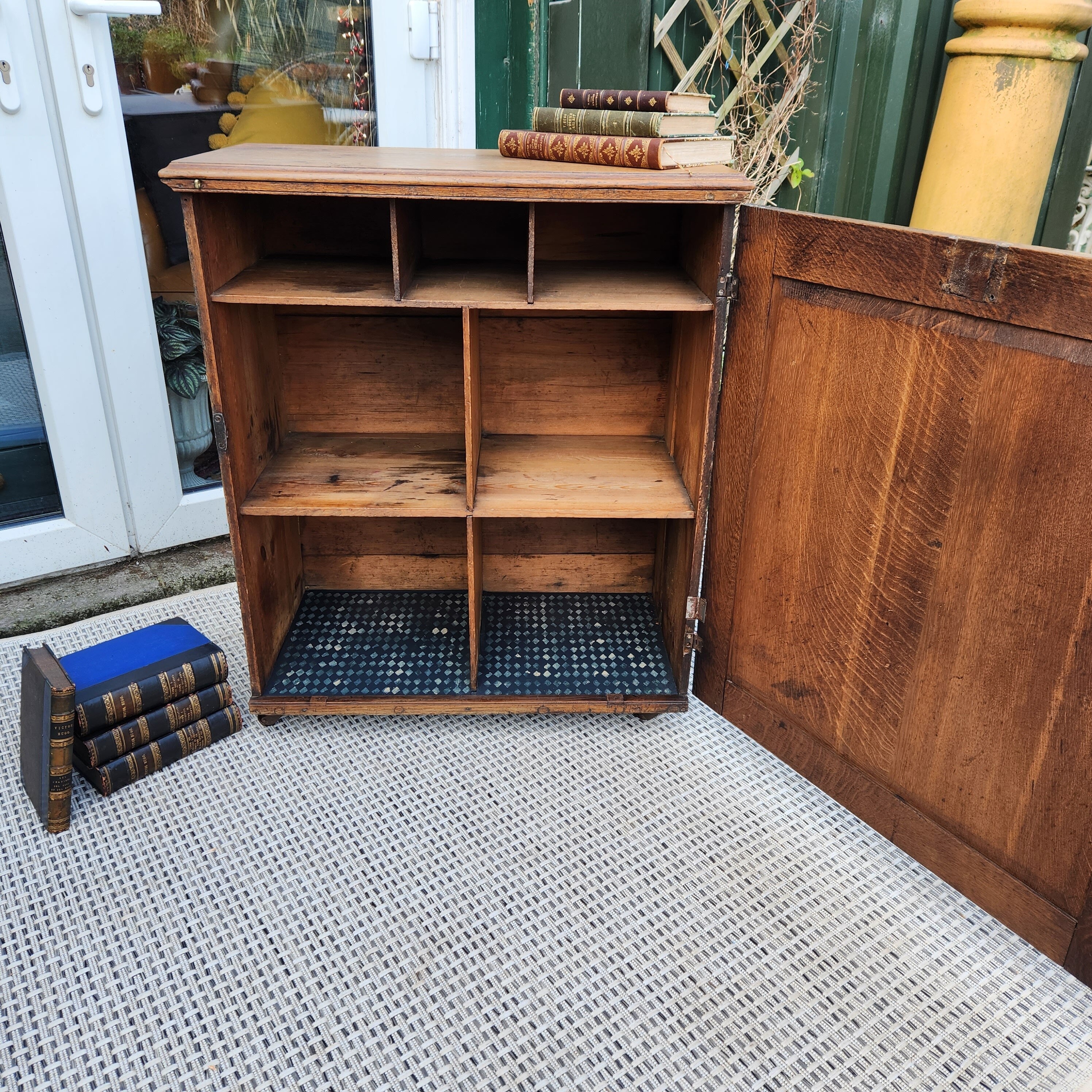 Early 19thC Estate Cupboard, Upcycled.