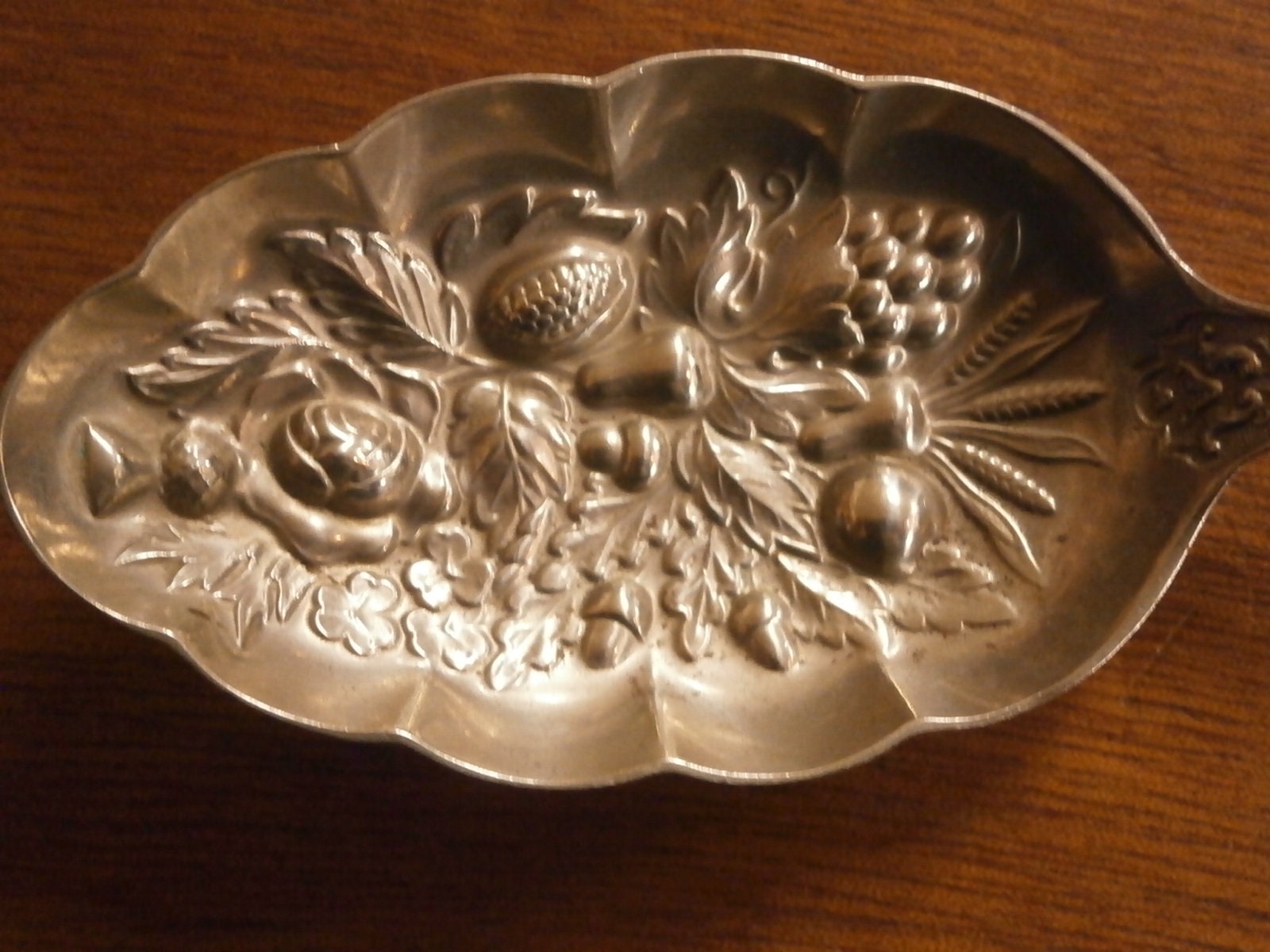Victorian Silver Plate Berry Spoon