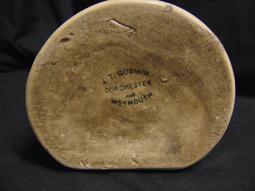 Late 19thC Stoneware Hot Water Bottle - Vince Powell & Co, Bristol