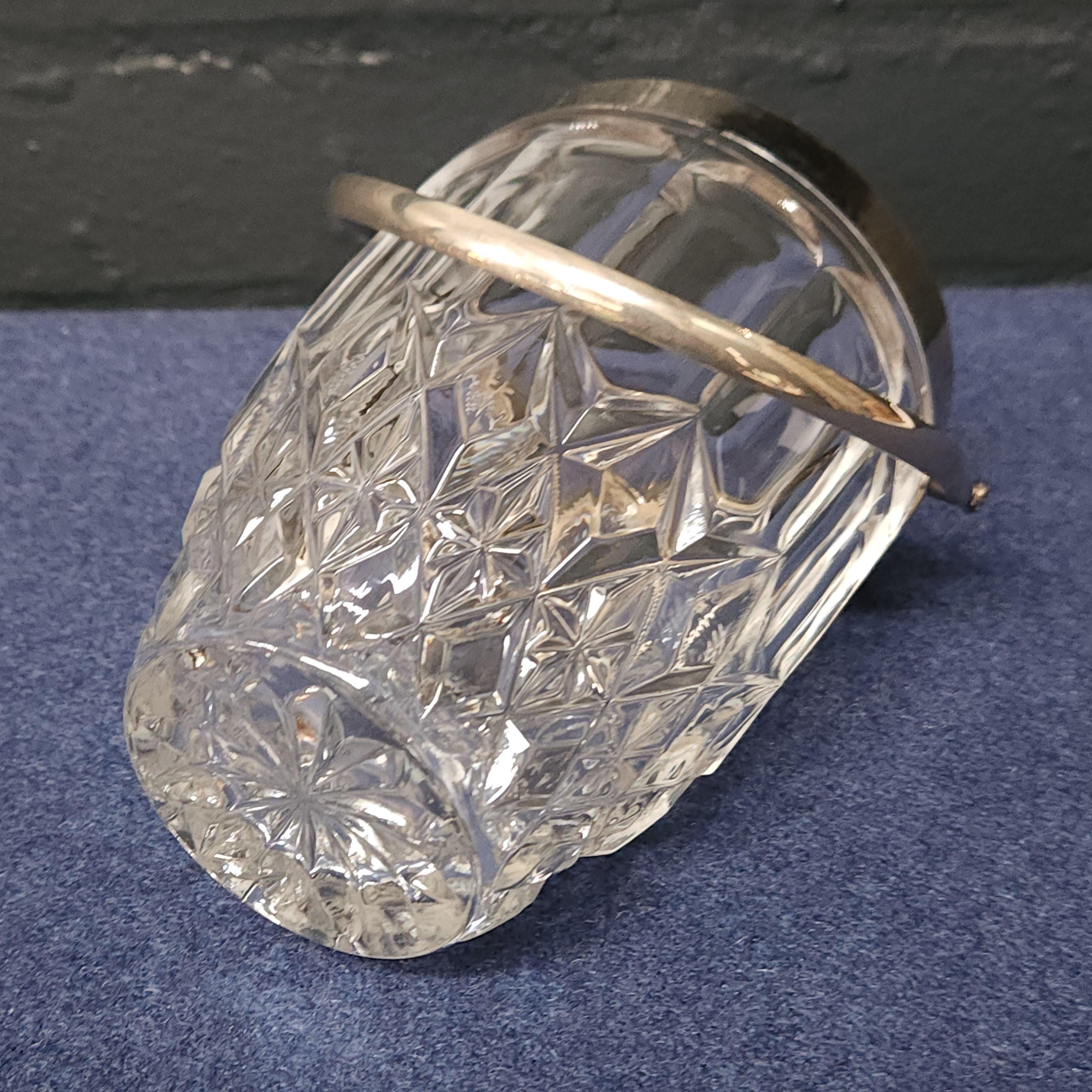 Lead Glass, Cut Crystal Ice Bucket