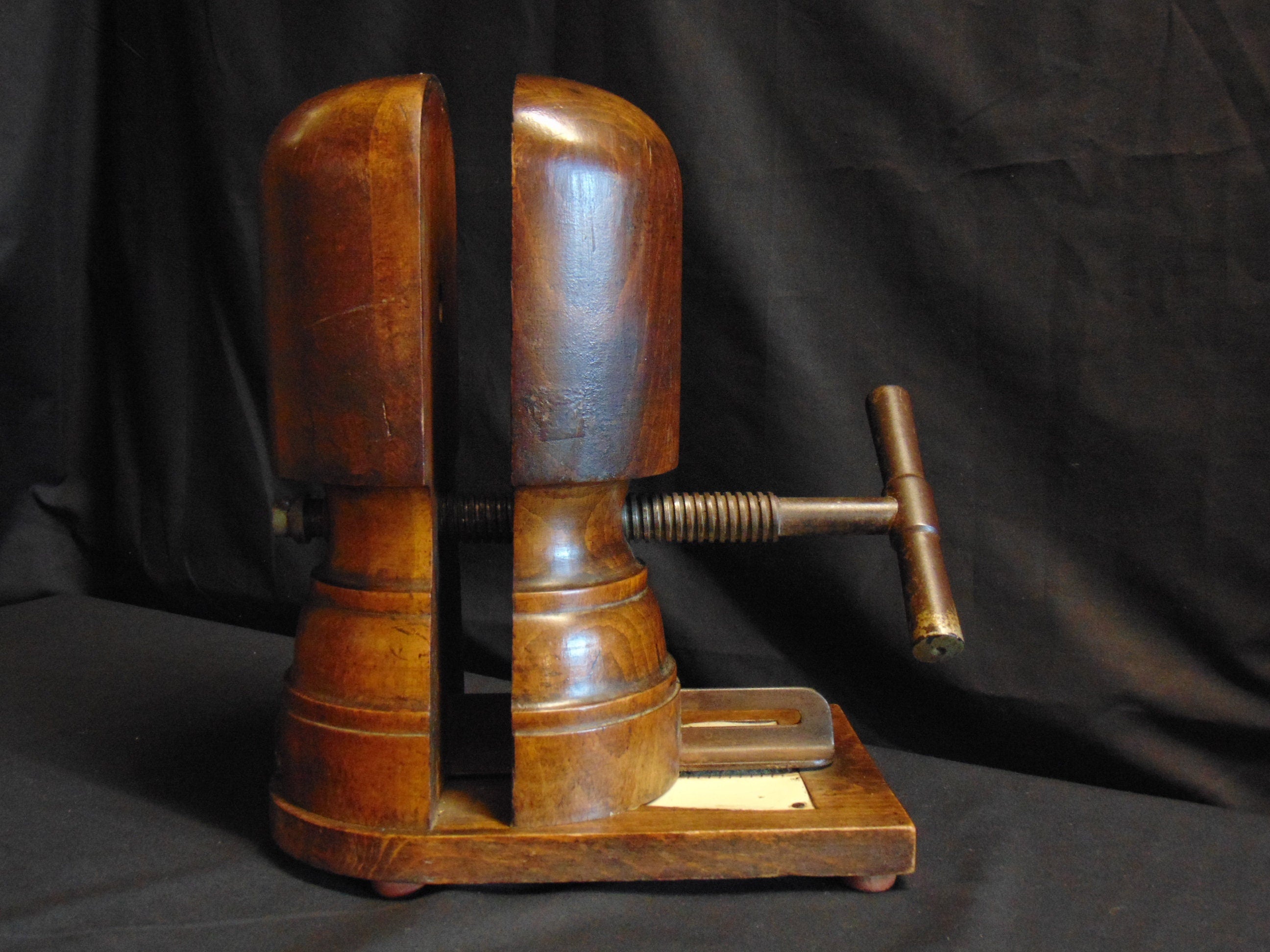 Early 20thC Wooden Hat Stretcher, French, Antique