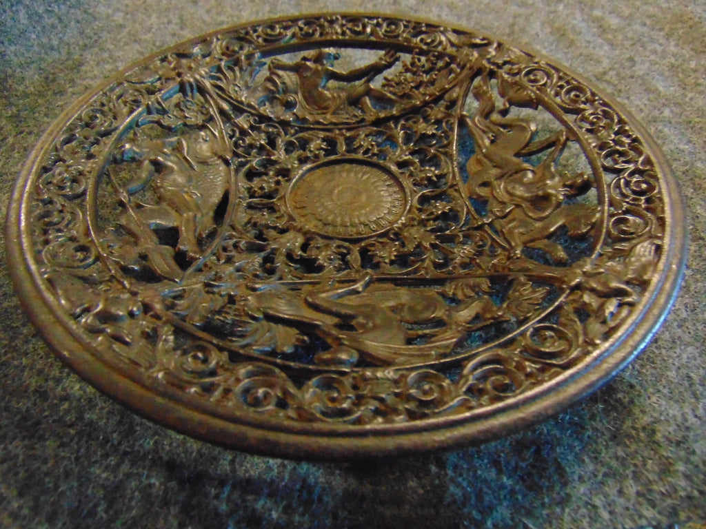 NOW SOLD **** Coalbrookdale Cast Iron Bowl Circa 1860