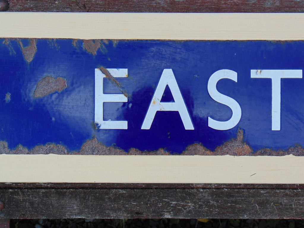 London & North Eastern Railway, LNER, Posterboard Heading, Enamel Sign