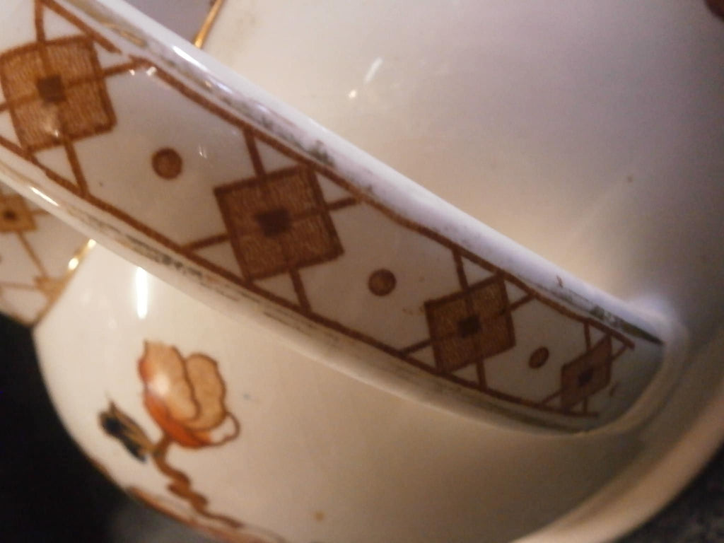 Imari Pattern Bursley Ware Jug by H. J. Wood Ltd