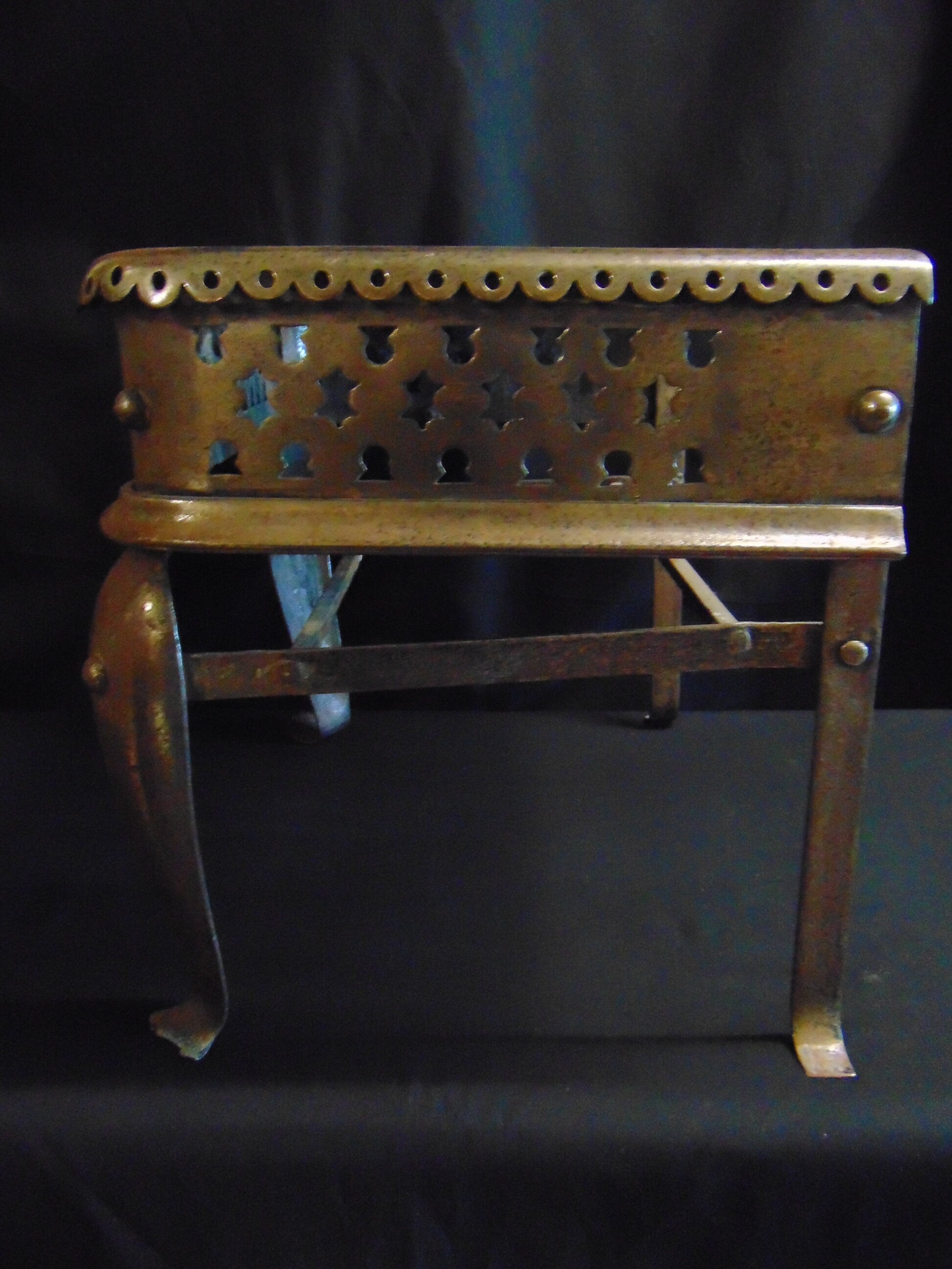 19th Century Steel Footman.