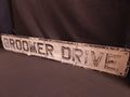 Mid Century Street Name Sign - Droomer Drive
