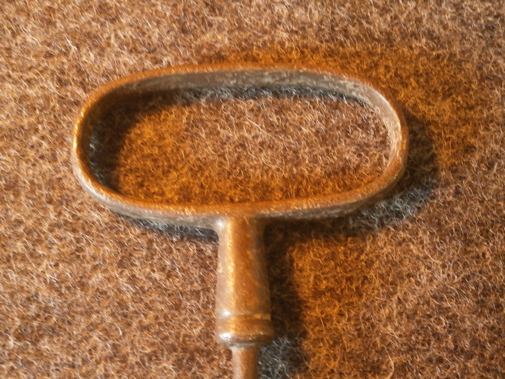 Antique Cast Metal Corkscrew