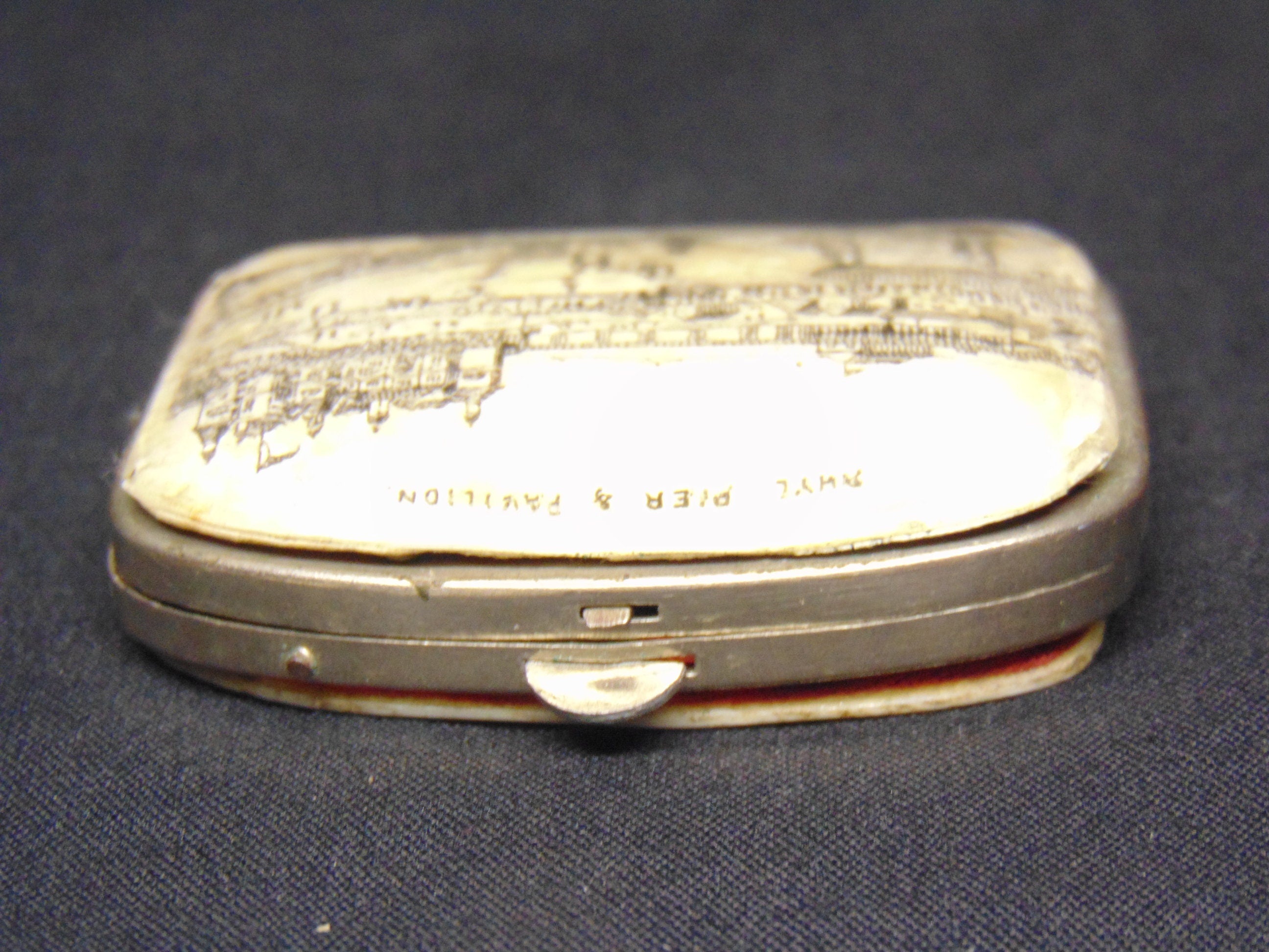 Edwardian Souvenir Coin Purse for Rhyl