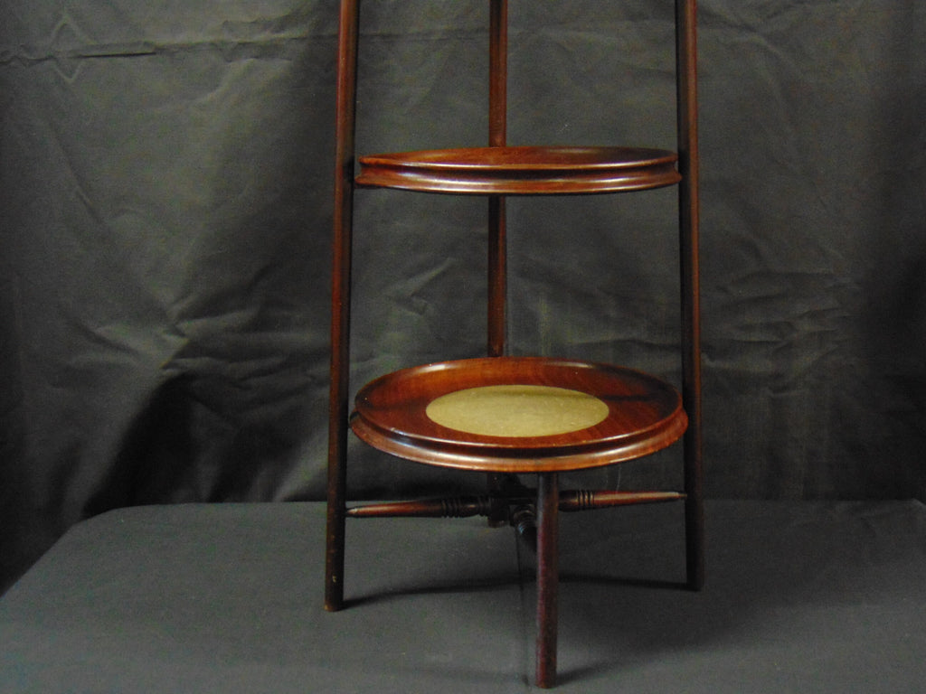 Edwardian Mahogany Cake Stand