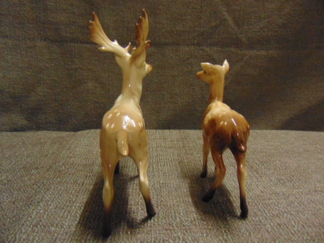 Beswick Stag and Doe