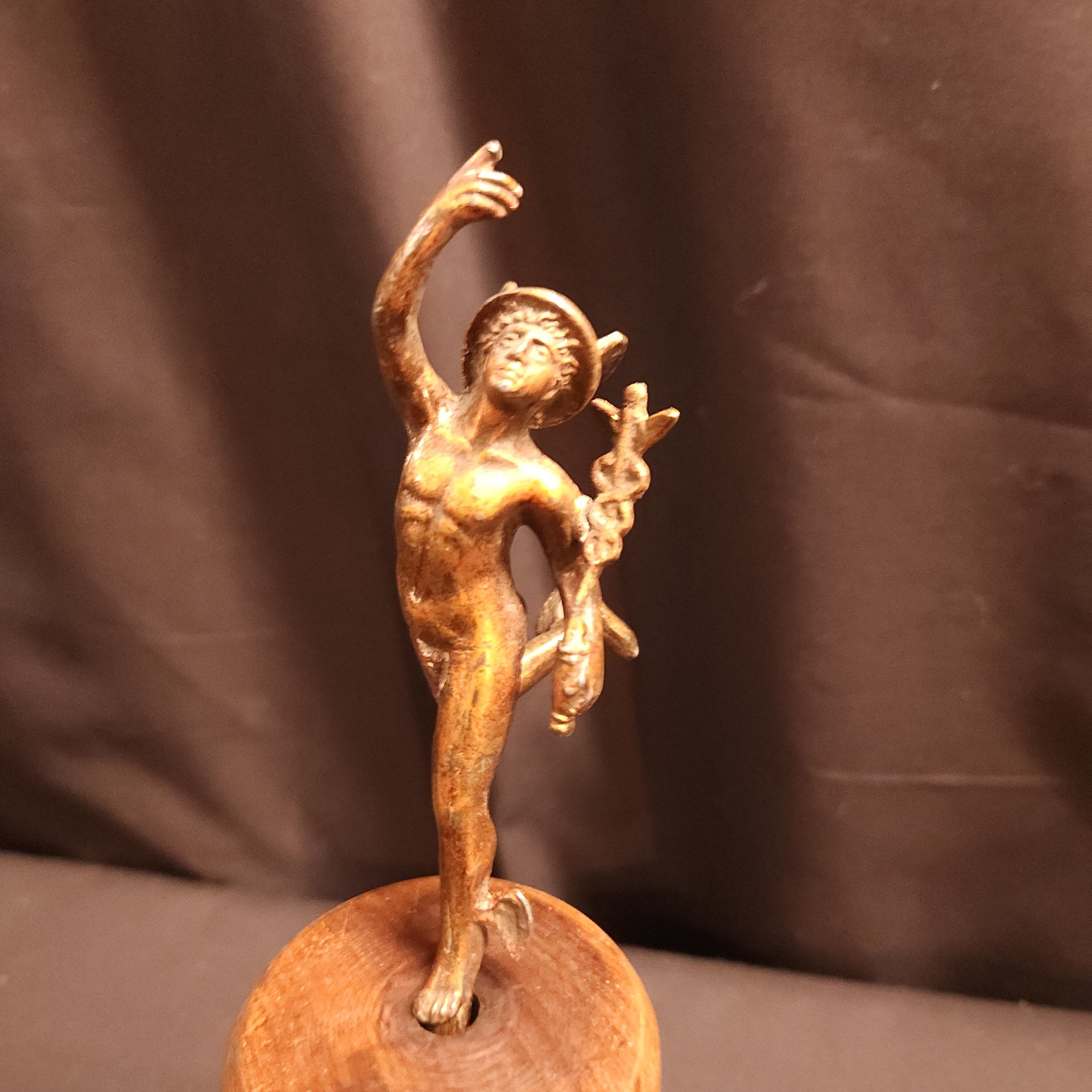 Early 20thC Bronze Hermes Car Mascot