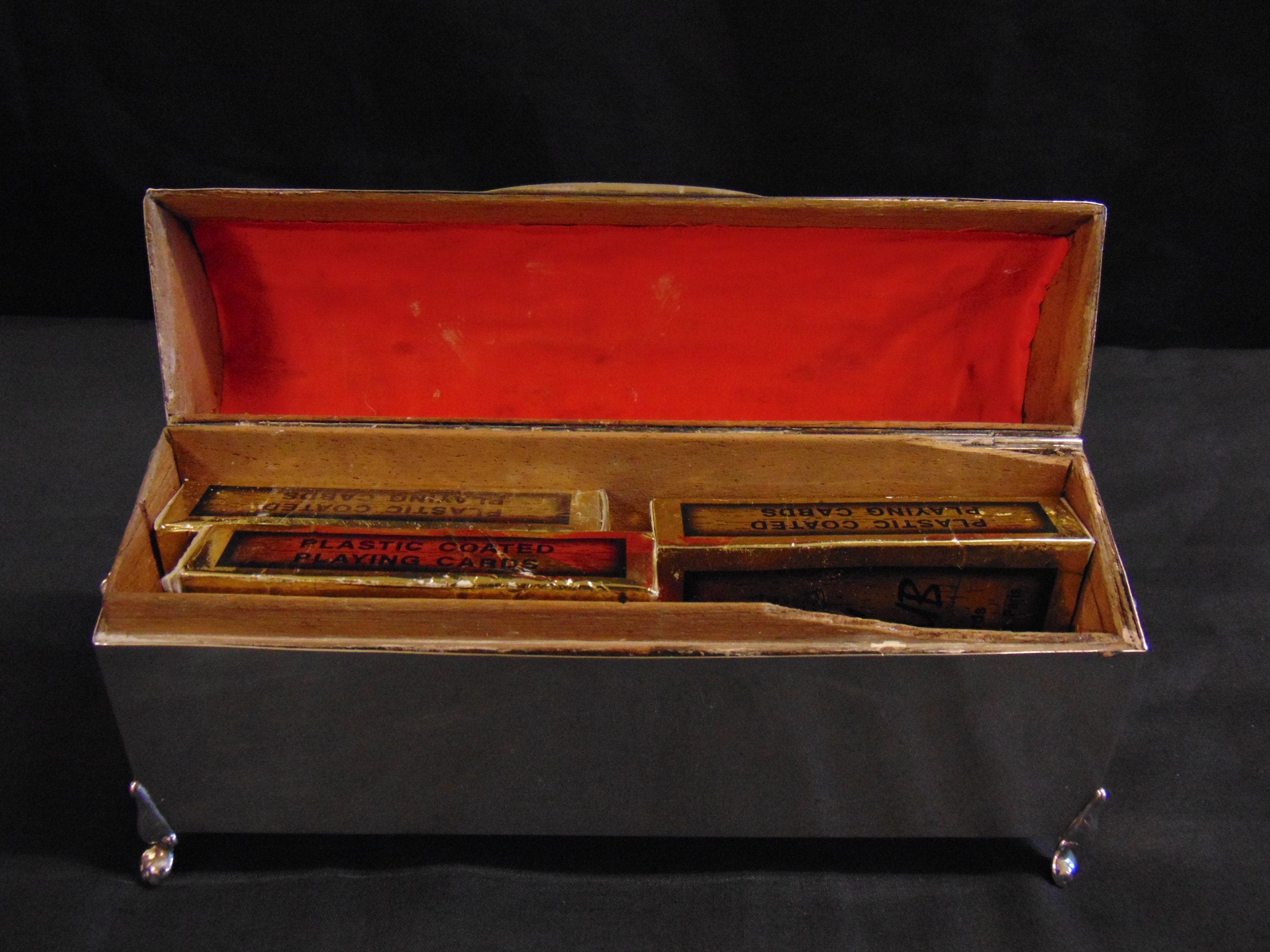 Hallmarked Silver Bridge Box