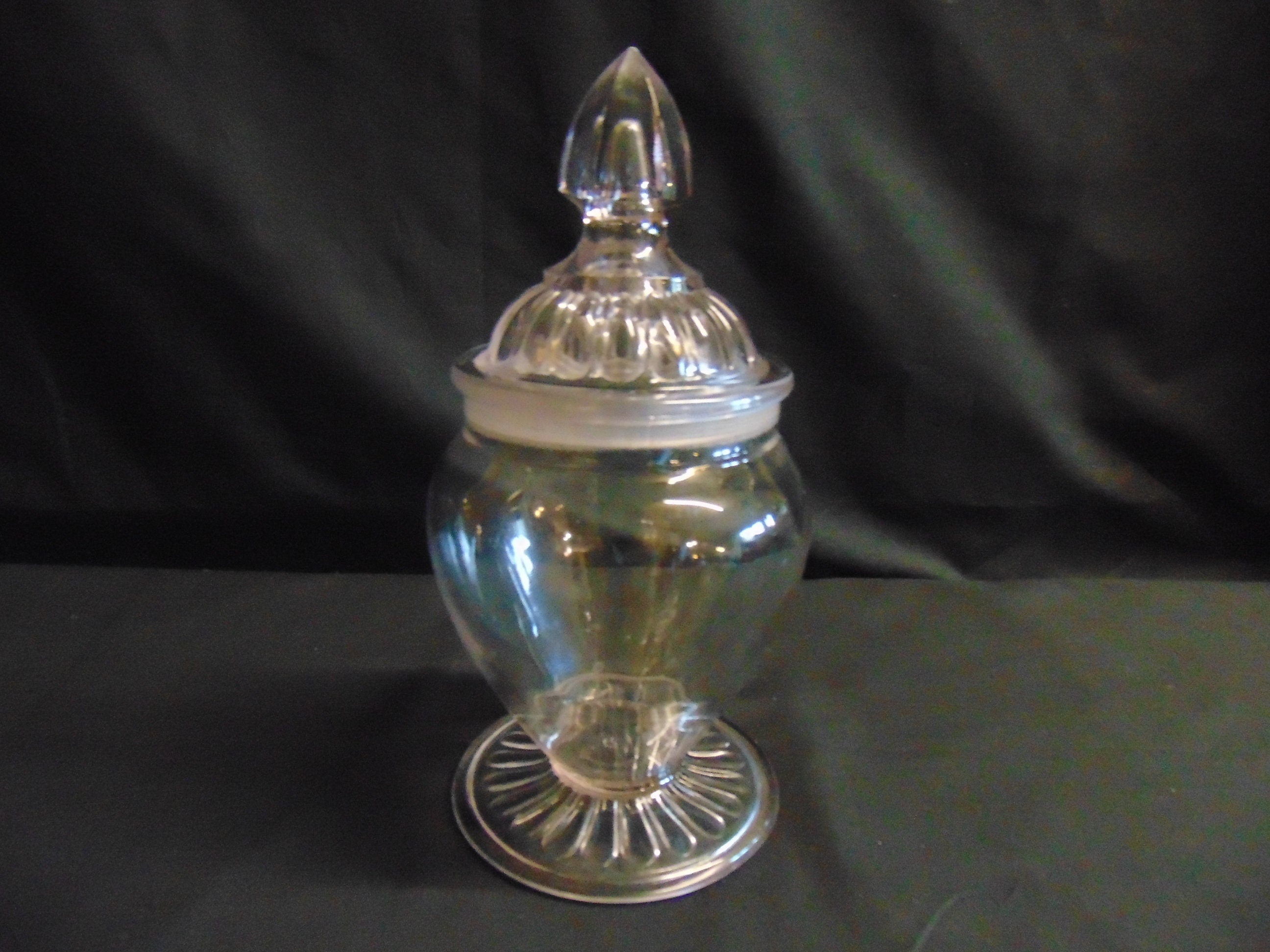Victorian Glass Apothecary Jar