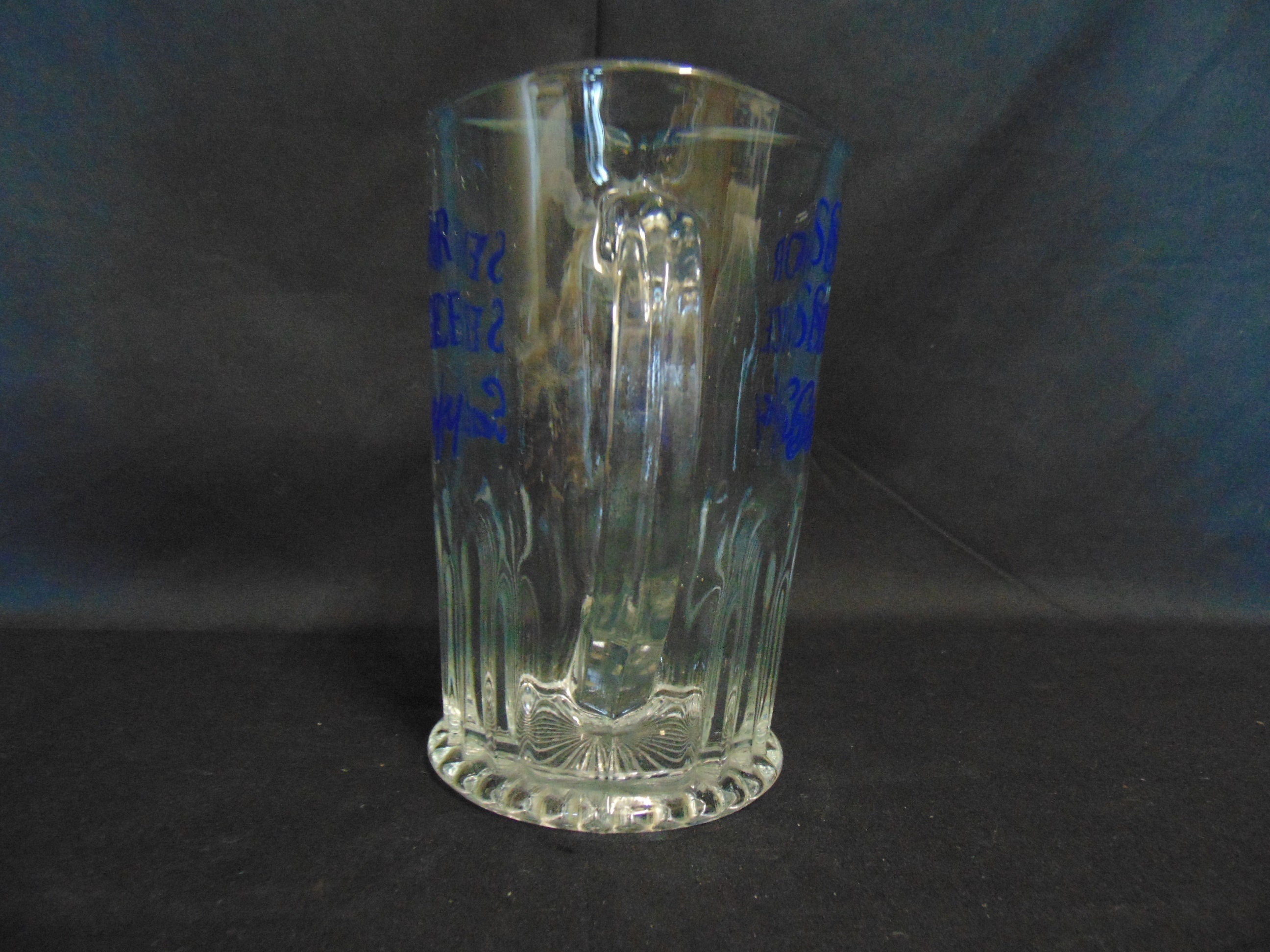 Vintage Senior Service Advertising Water Jug - Bar Ware