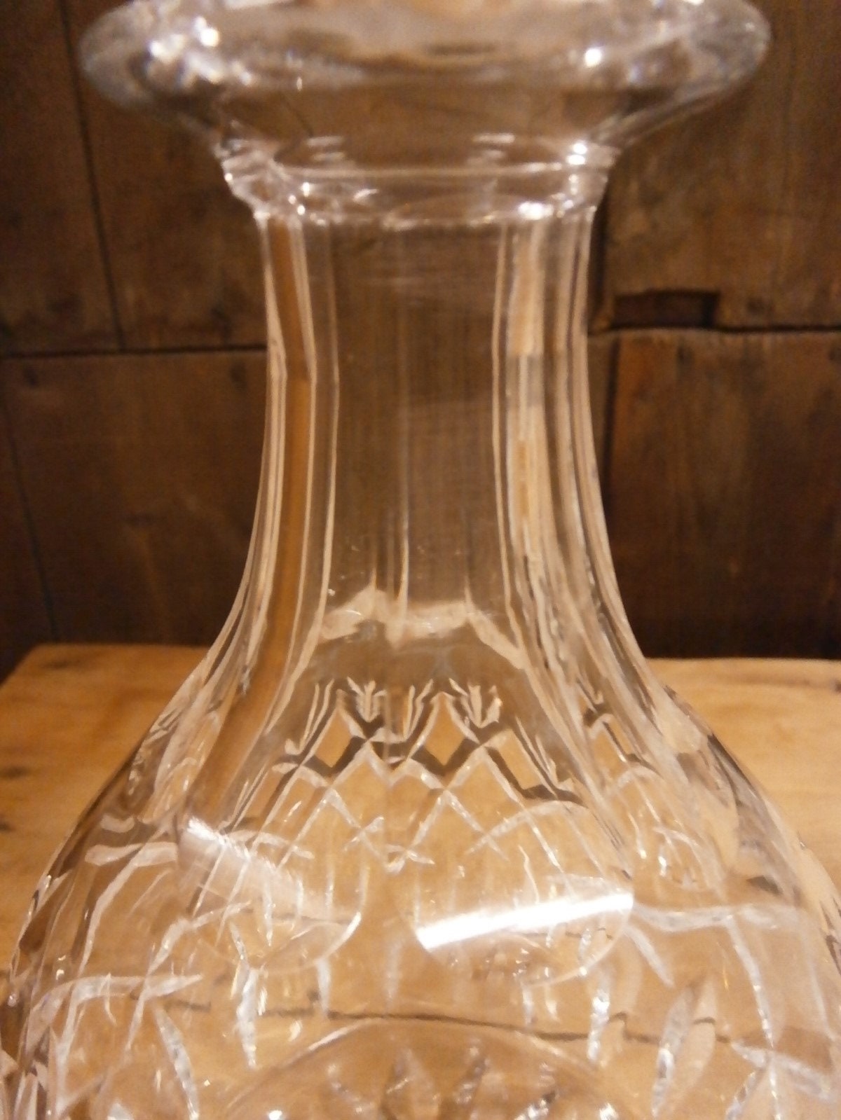 Early 20th Century Crystal Decanter - Vintage