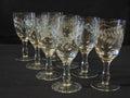 Vintage Sherry/Liqueur glasses X 8