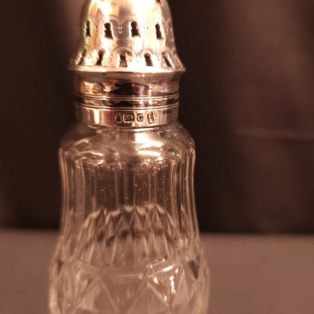 Sugar Sifter, Hallmarked Silver London 1798, Peter and Ann Bateman