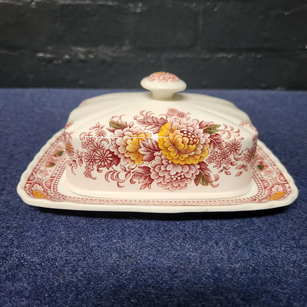 Butterdish - Ridgway - Canterbury Pattern
