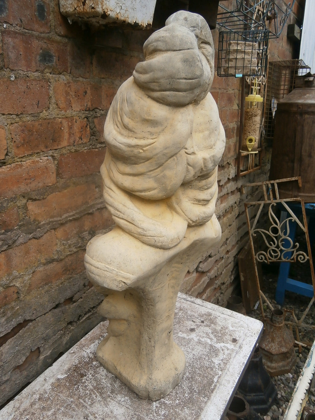 Large Cast Stone Bust
