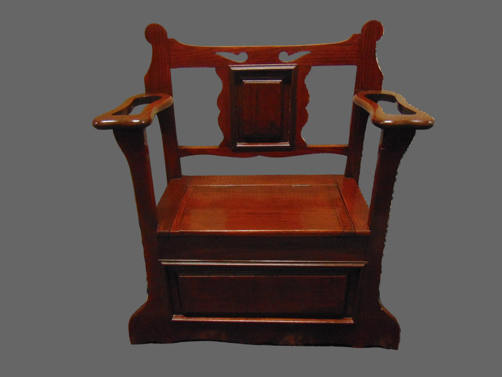 Arts and Crafts Oak Small Hall Settle Stick/Umbrella Stand