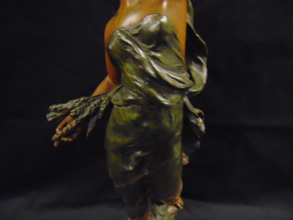 Cold Painted French Spelter Figure, Moisson by Ch Levy