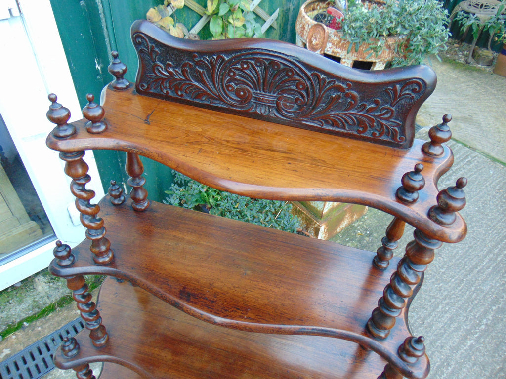 Victorian Rosewood What Not