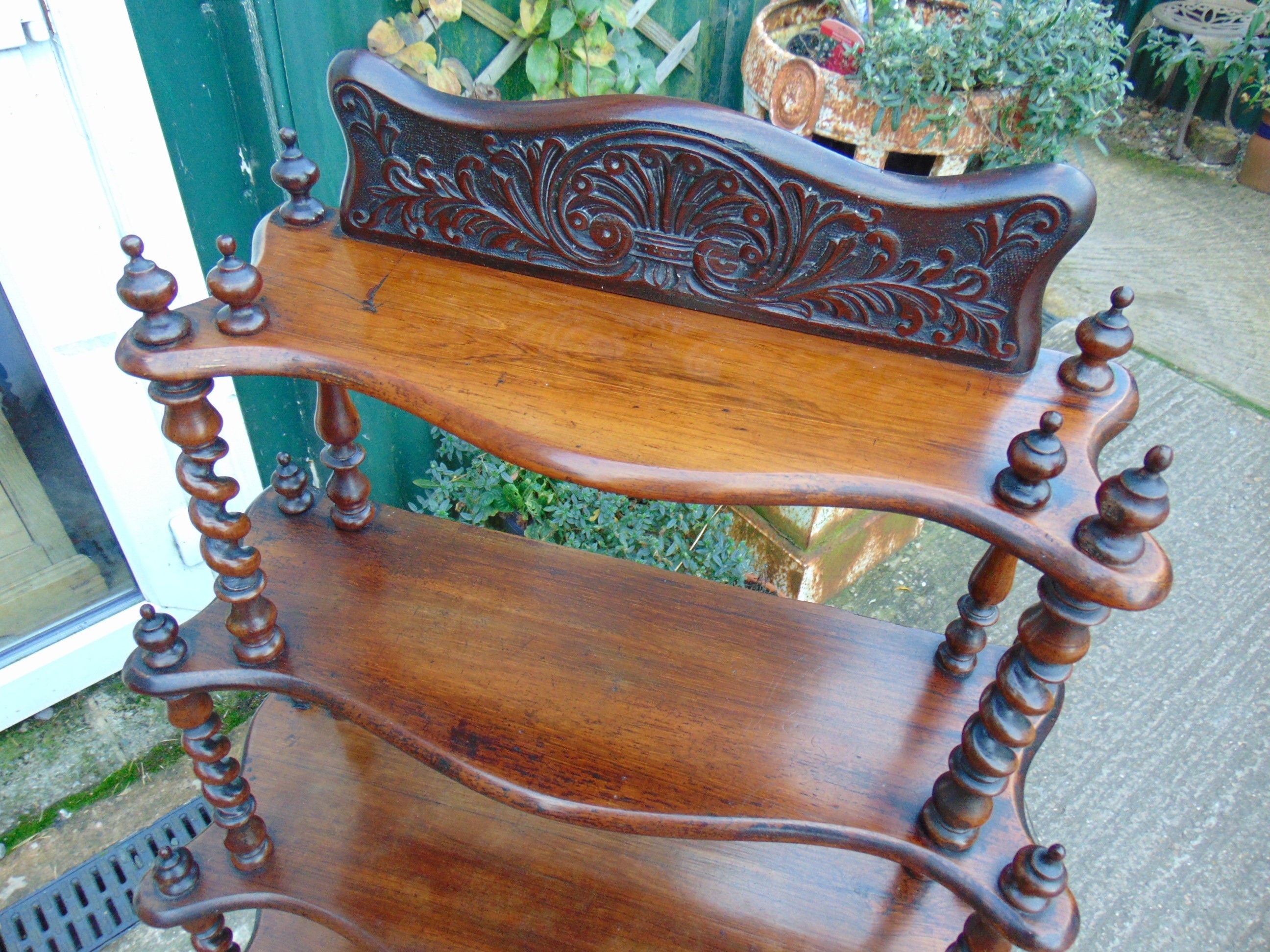Victorian Rosewood What Not