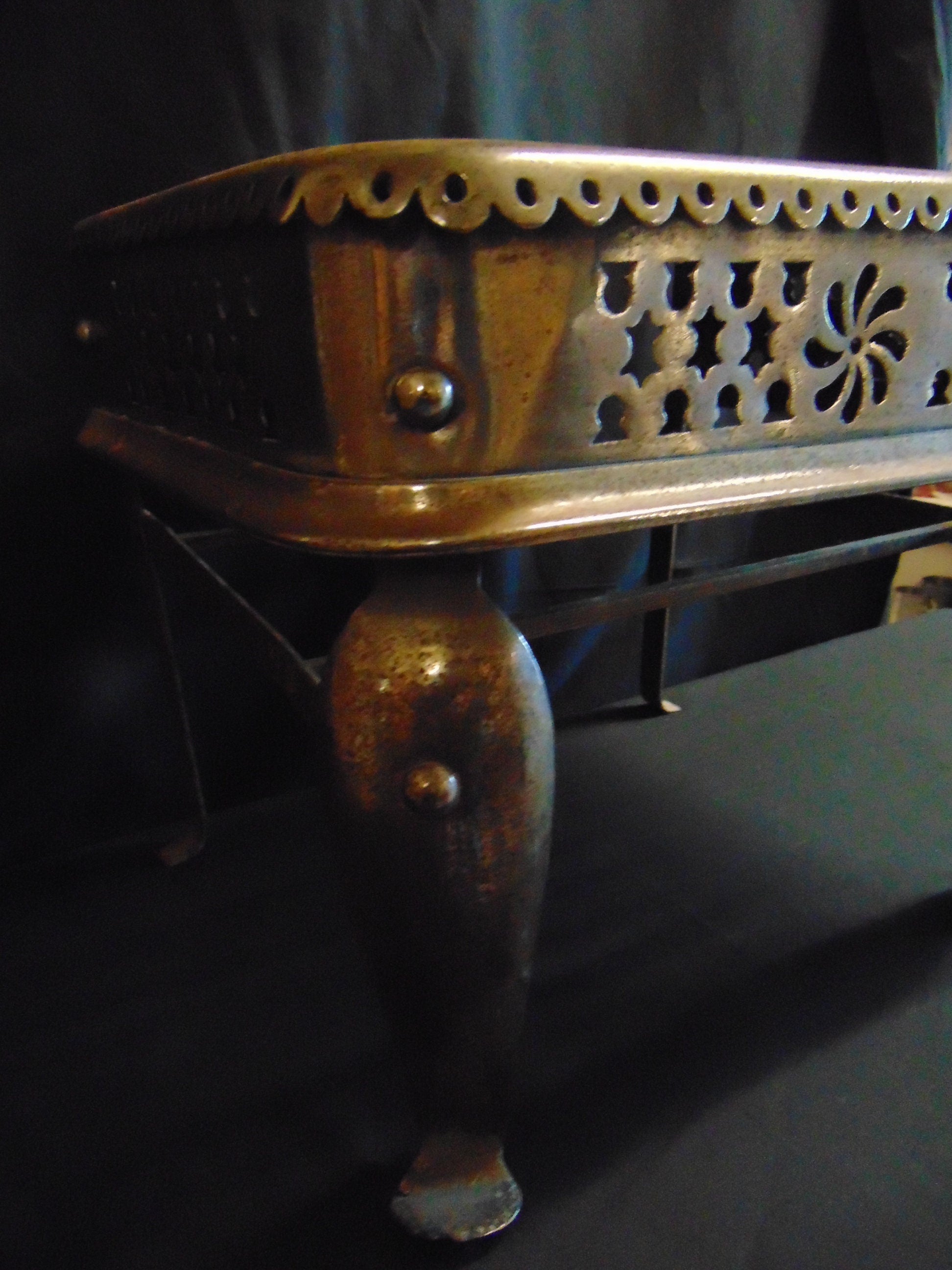 19th Century Steel Footman.