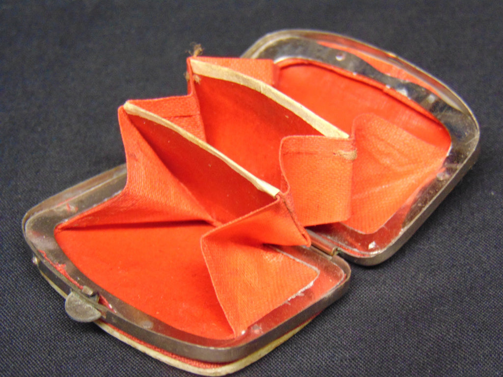 Edwardian Souvenir Coin Purse for Rhyl