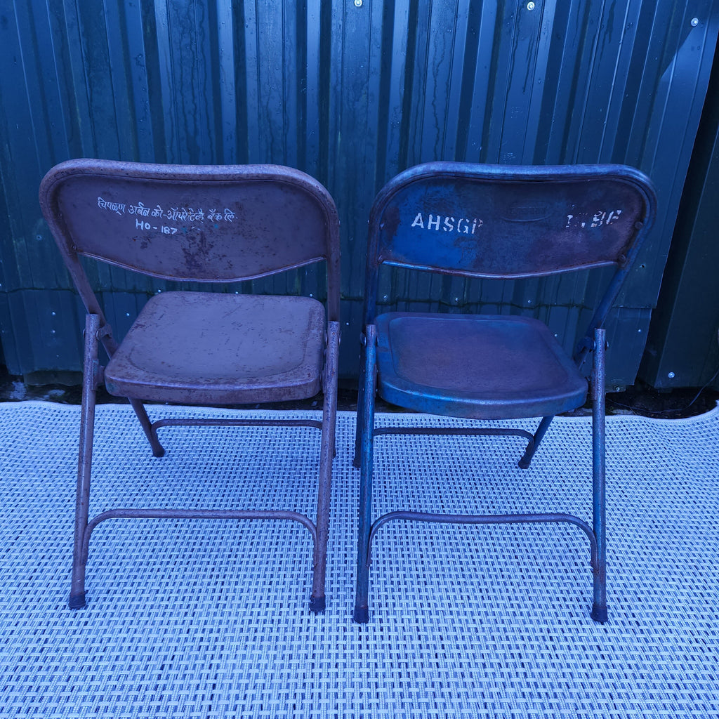 Indian Metal Folding Cricket Chair