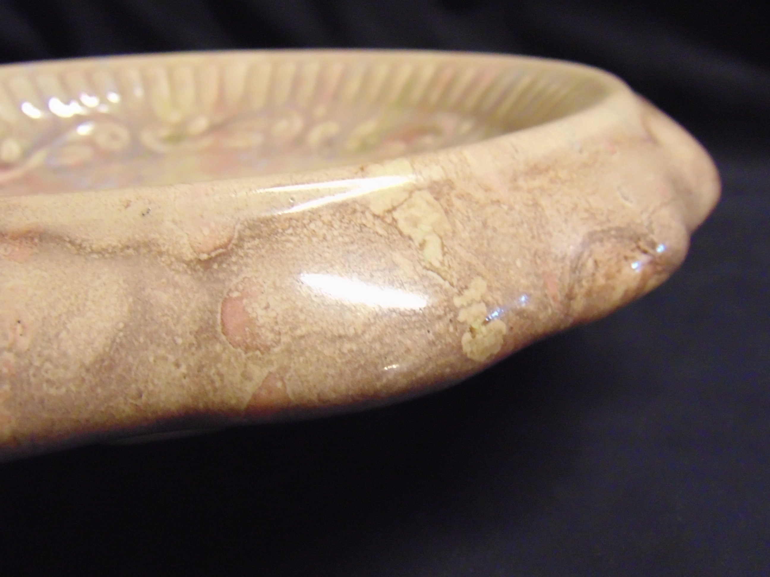 Art Deco Ceramic Footed Fruit Bowl