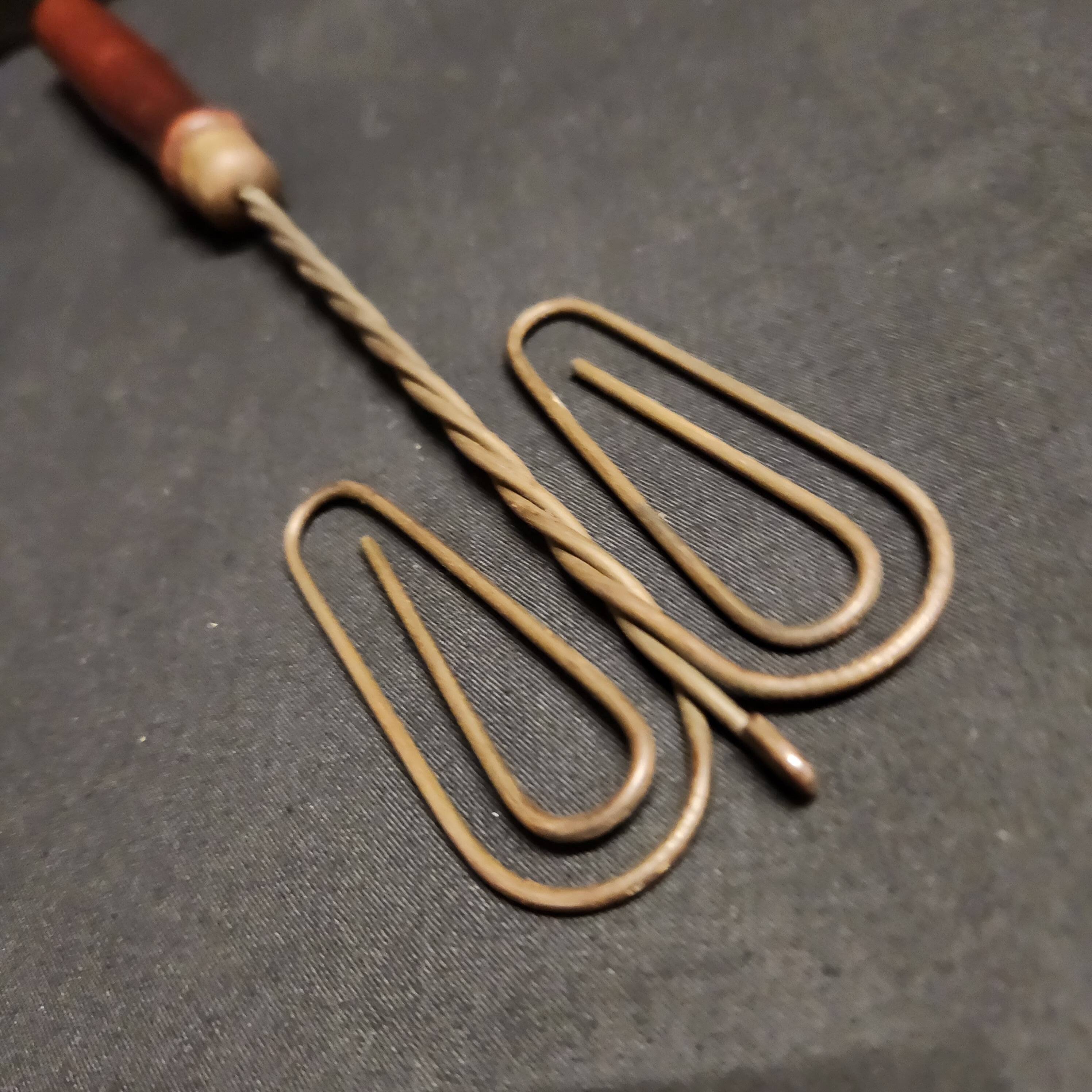 Vintage Kitchenalia - Made in USA Wooden Handled Egg Beater