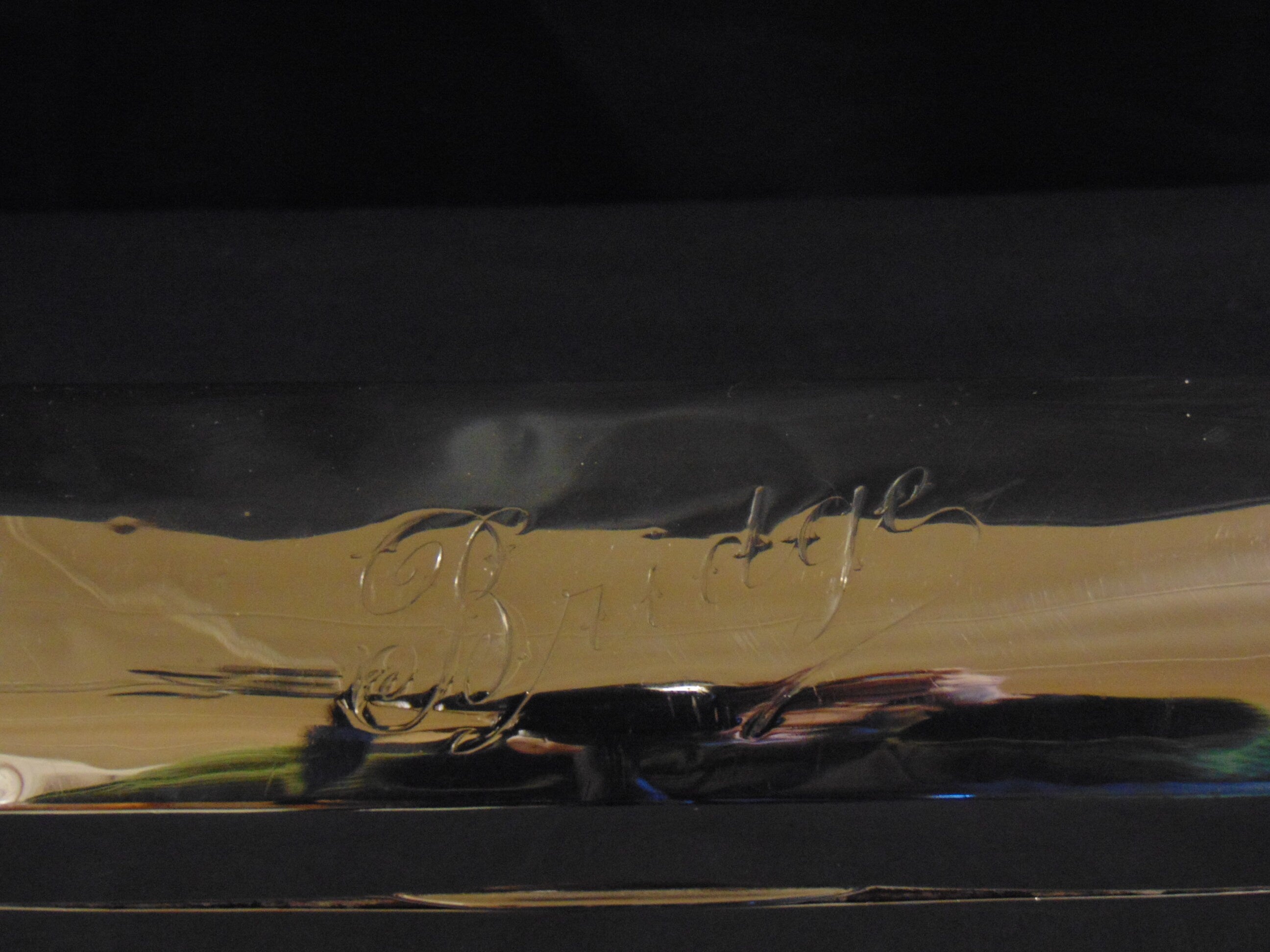 Hallmarked Silver Bridge Box