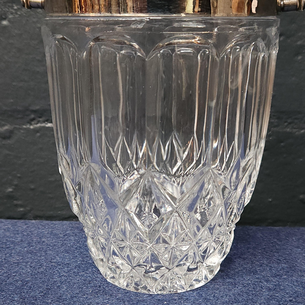 Lead Glass, Cut Crystal Ice Bucket
