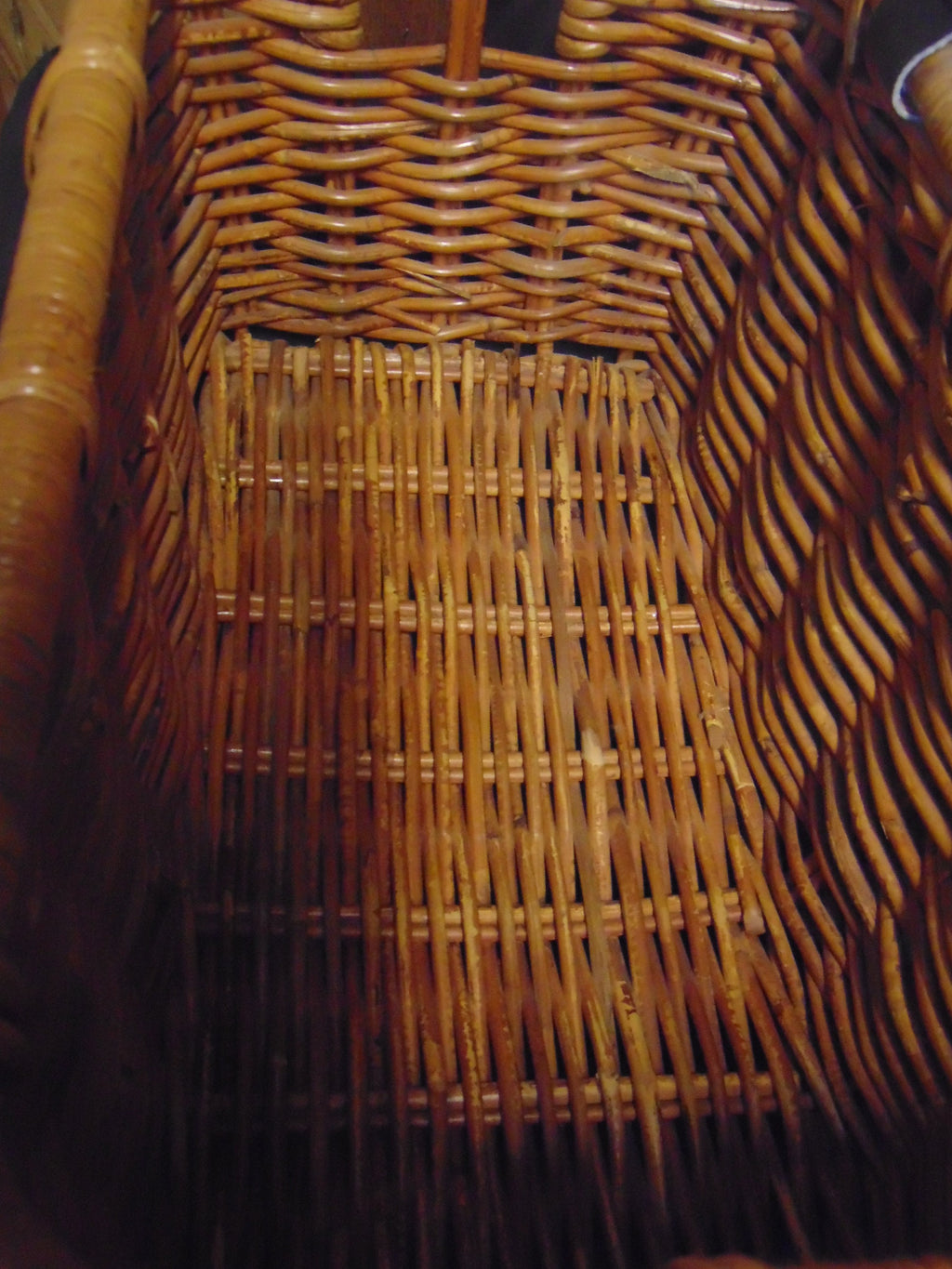 Vintage Wicker Fishing Creel