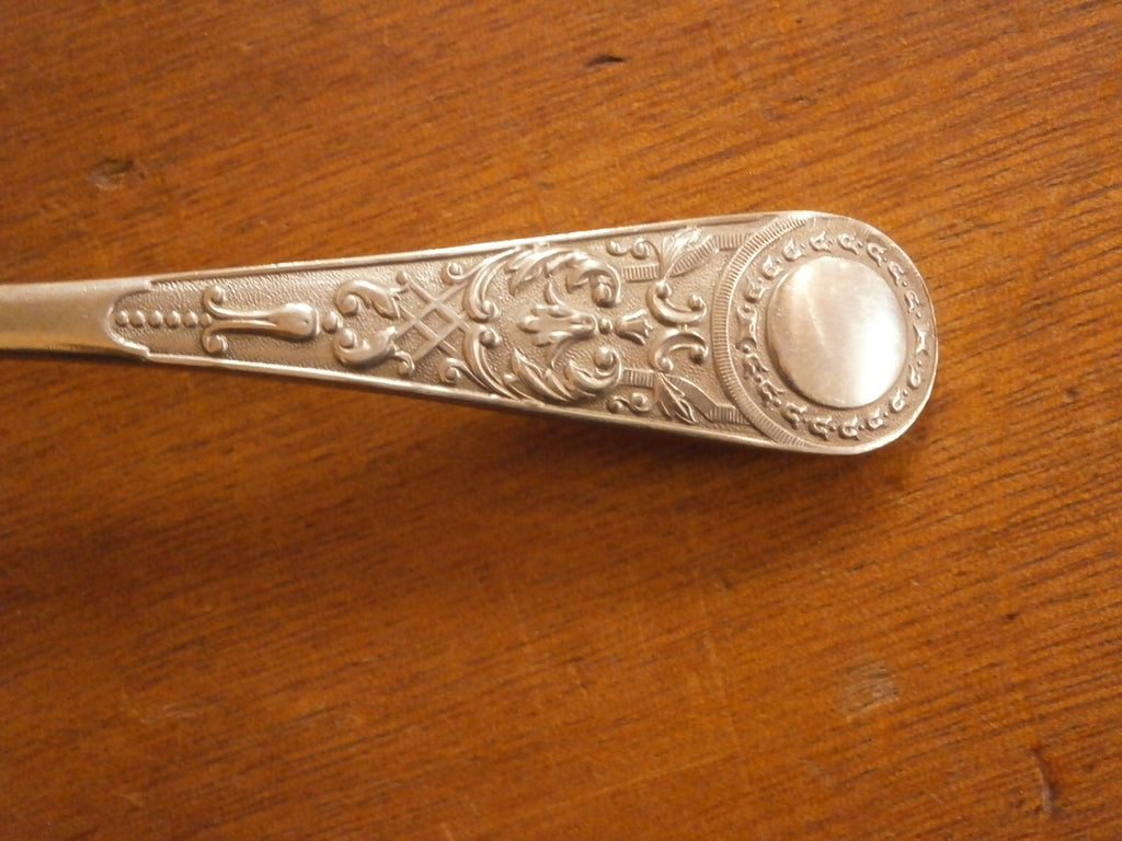 Victorian Silver Plate Berry Spoon