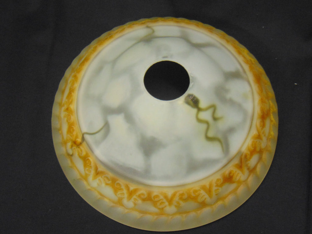 Pressed Glass Lightshade - Vintage