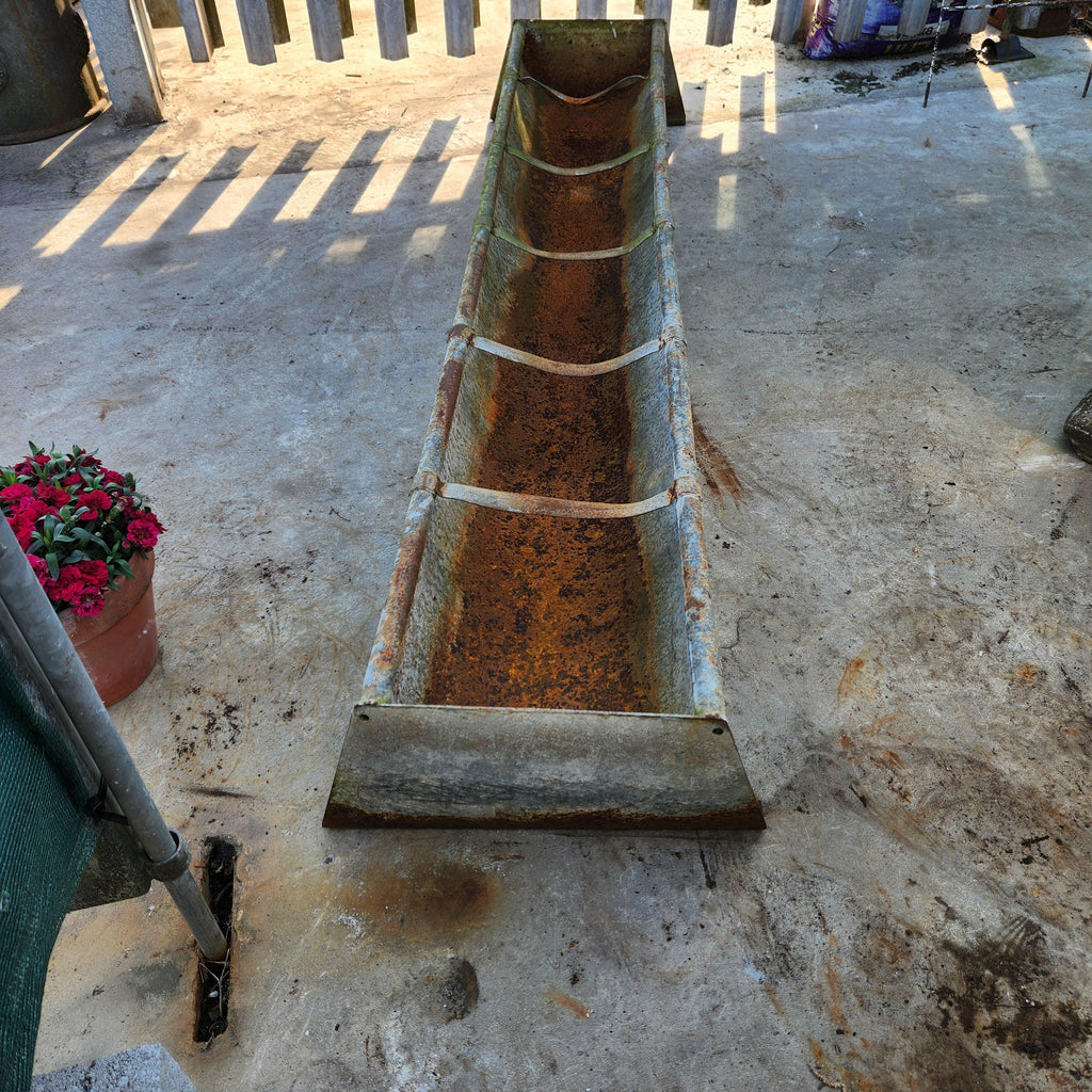 Galvanised Farmyard Animal Feeder