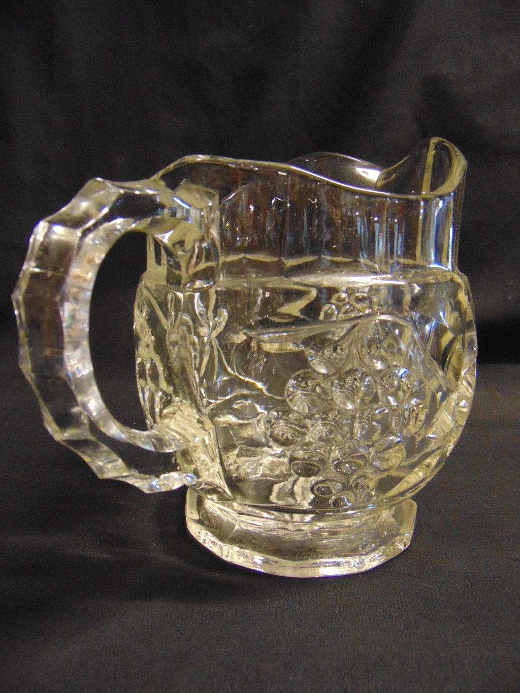 Pressed Glass Lemonade Jug